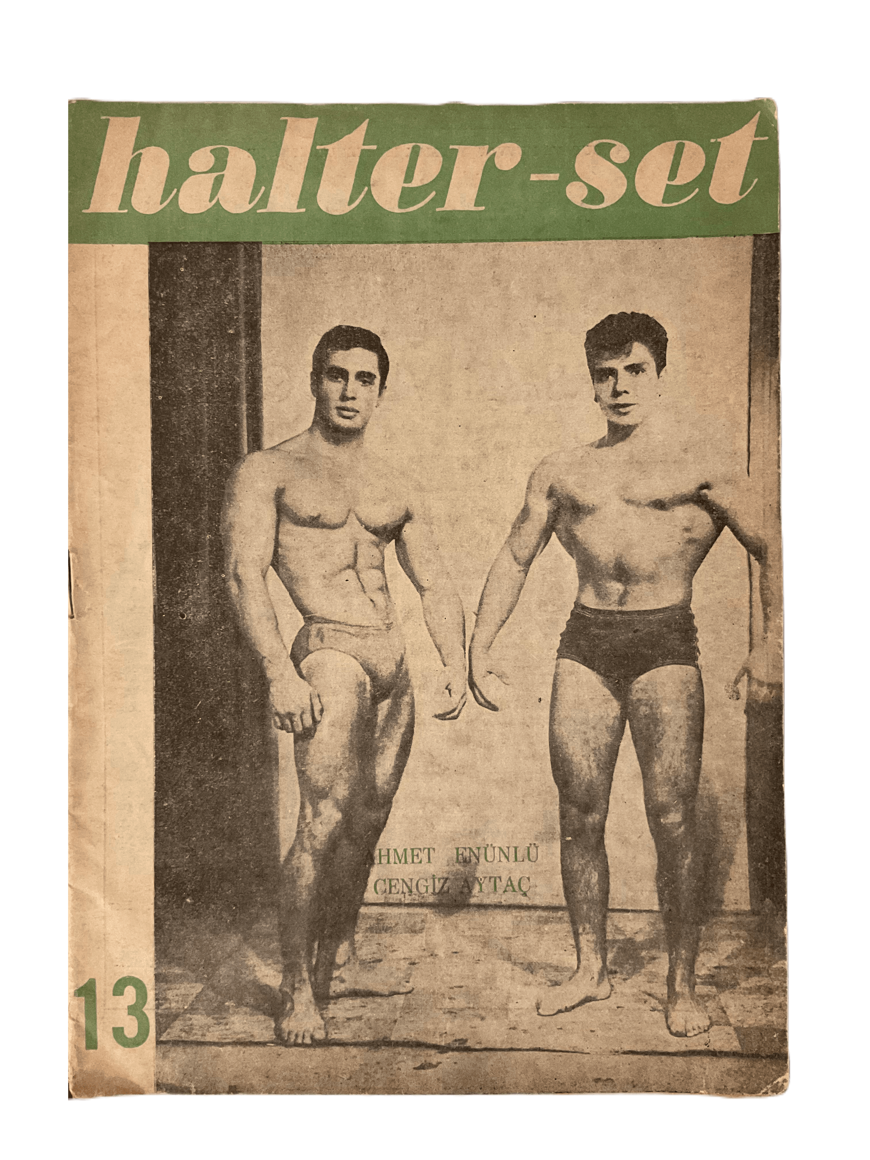 1966-67 Halter-Set (Turkish Monthly Weightlifting Instructional Magazines) | 7 Issues - KHAJISTAN™