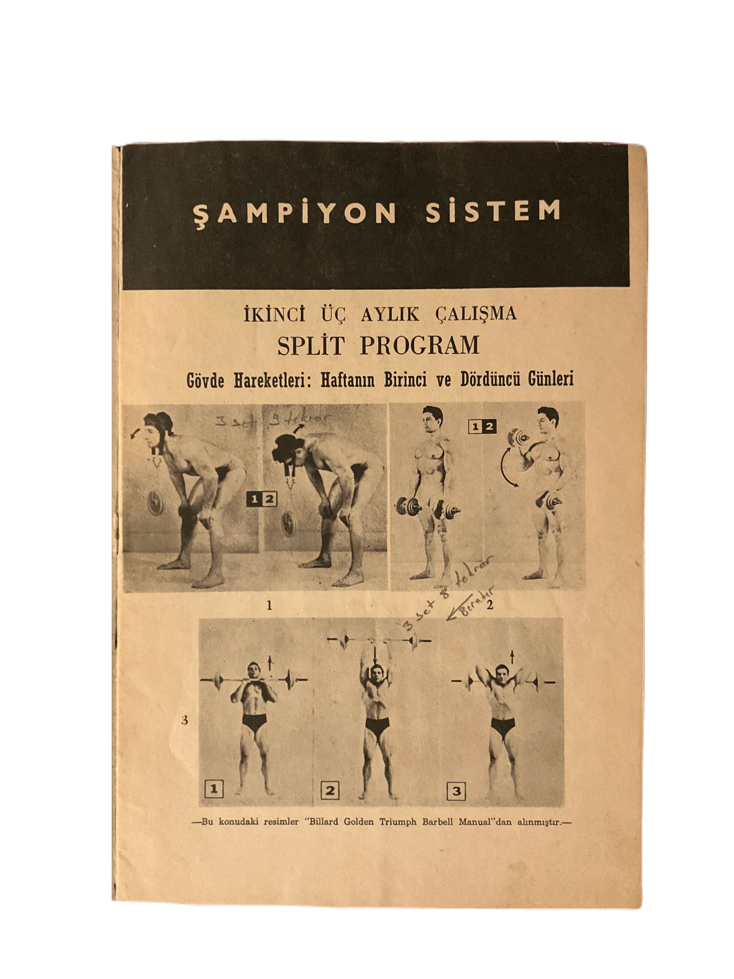 1963-74 Halter (Turkish Monthly Weightlifting Magazine) | 12 Issues - KHAJISTAN™