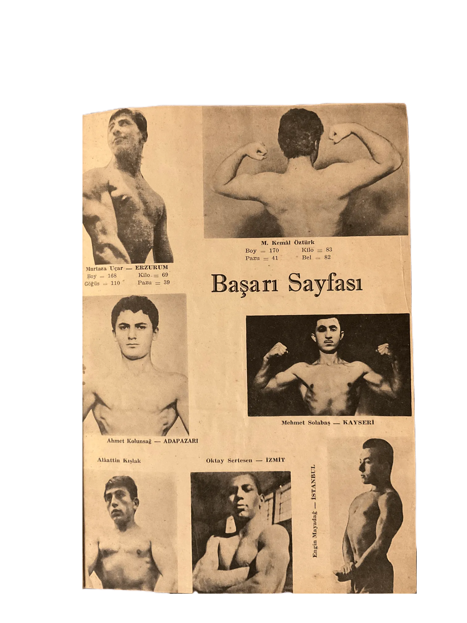 1963-74 Halter (Turkish Monthly Weightlifting Magazine) | 12 Issues - KHAJISTAN™