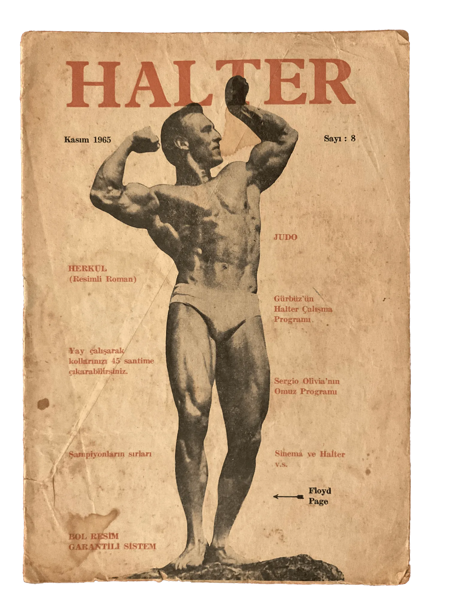 1963-74 Halter (Turkish Monthly Weightlifting Magazine) | 12 Issues - KHAJISTAN™