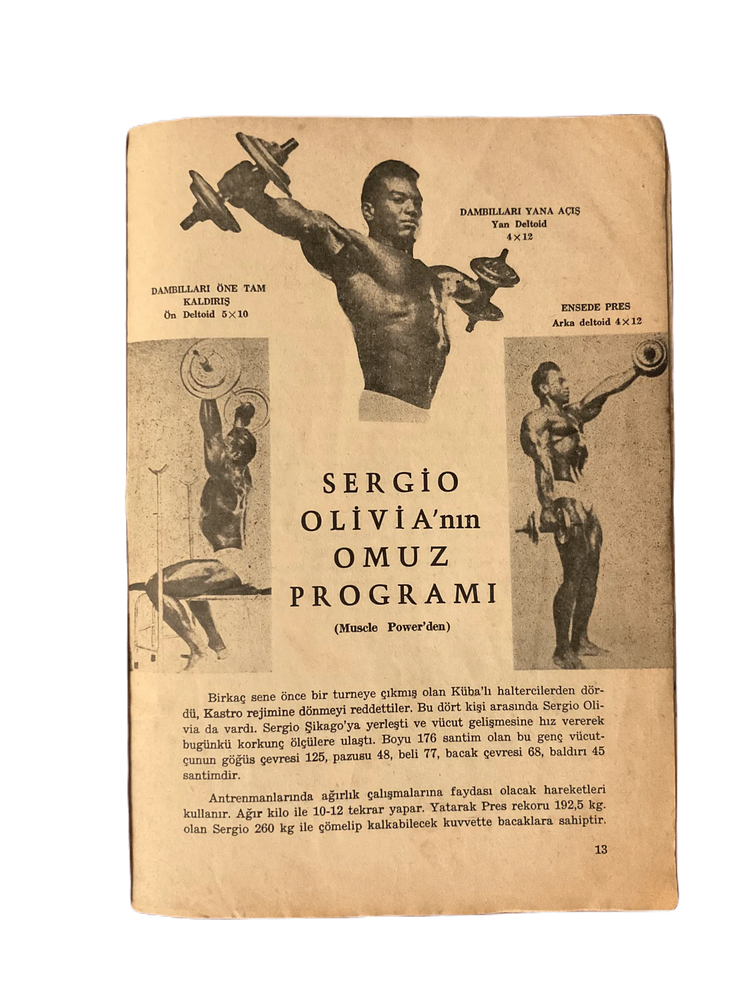 1963-74 Halter (Turkish Monthly Weightlifting Magazine) | 12 Issues - KHAJISTAN™