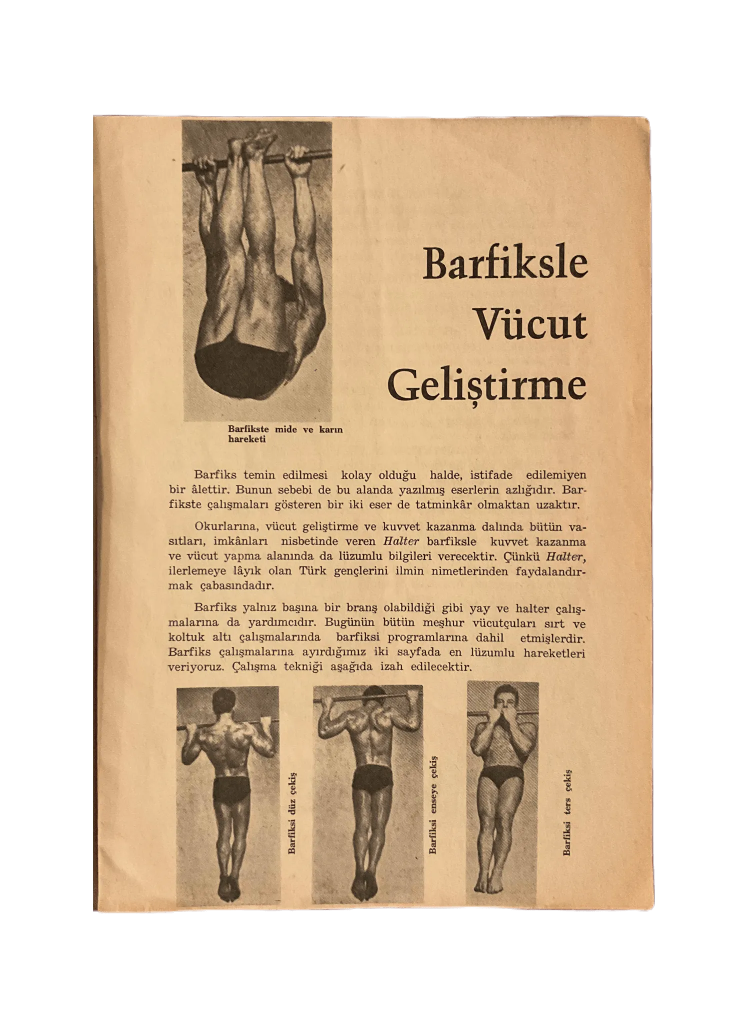 1963-74 Halter (Turkish Monthly Weightlifting Magazine) | 12 Issues - KHAJISTAN™