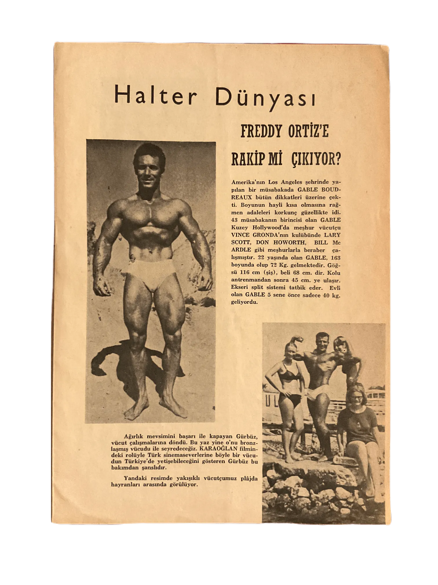 1963-74 Halter (Turkish Monthly Weightlifting Magazine) | 12 Issues - KHAJISTAN™