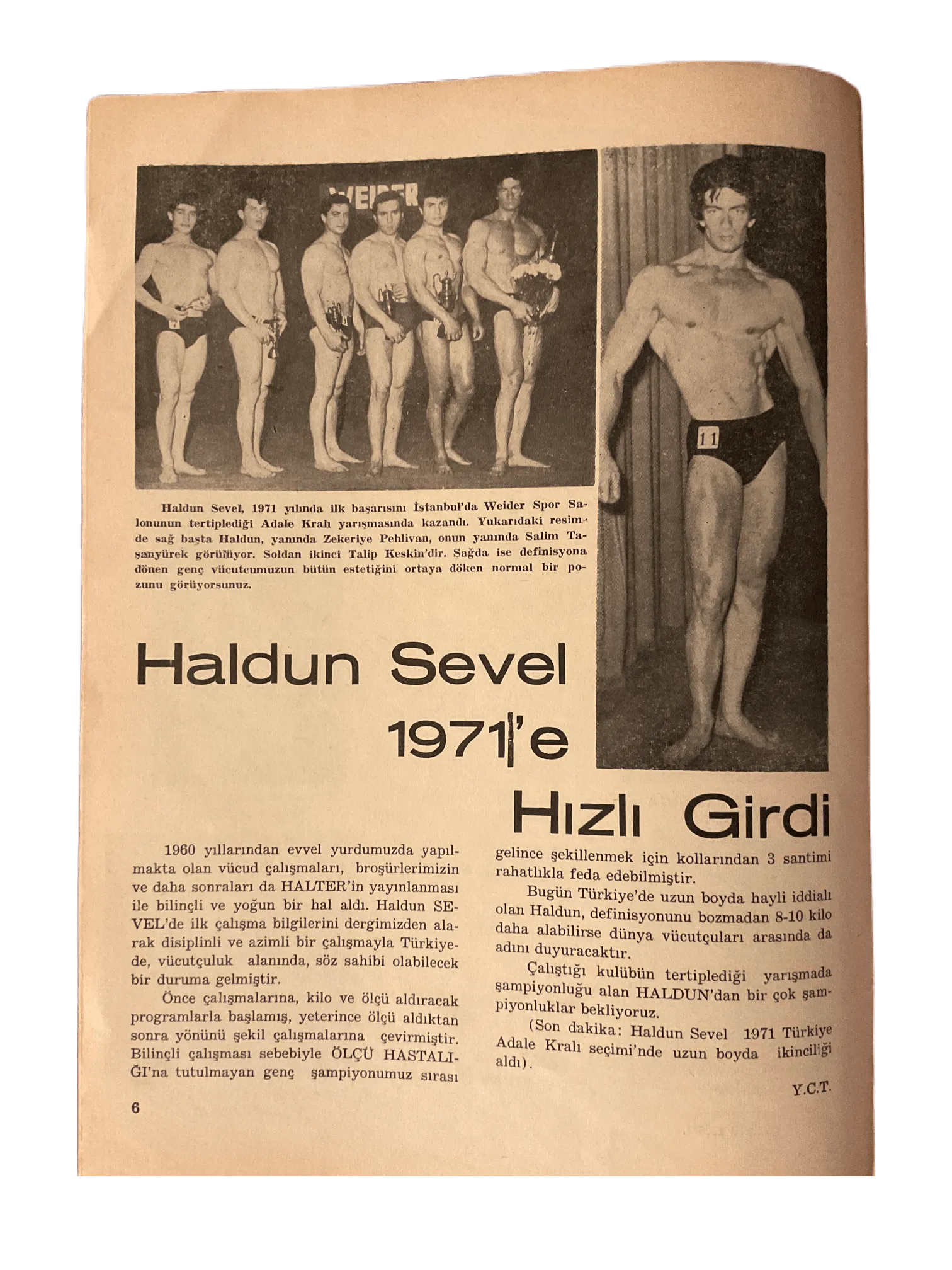 1963-74 Halter (Turkish Monthly Weightlifting Magazine) | 12 Issues - KHAJISTAN™