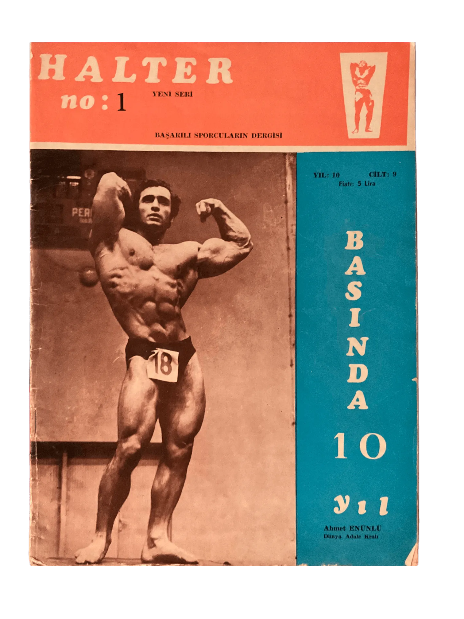 1963-74 Halter (Turkish Monthly Weightlifting Magazine) | 12 Issues - KHAJISTAN™