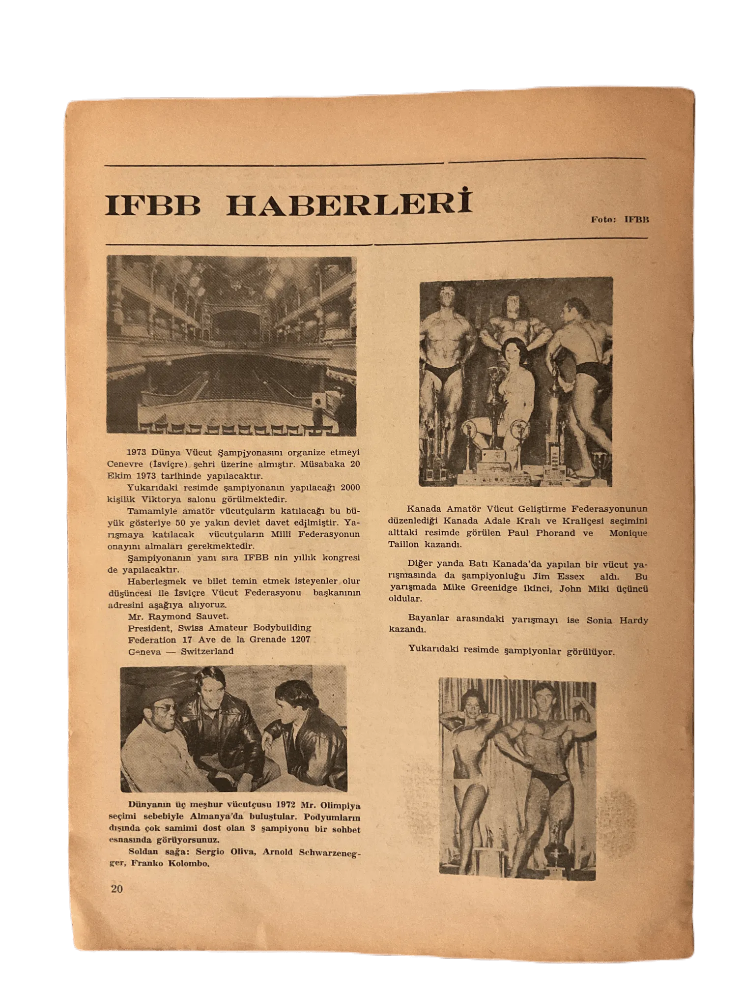 1963-74 Halter (Turkish Monthly Weightlifting Magazine) | 12 Issues - KHAJISTAN™