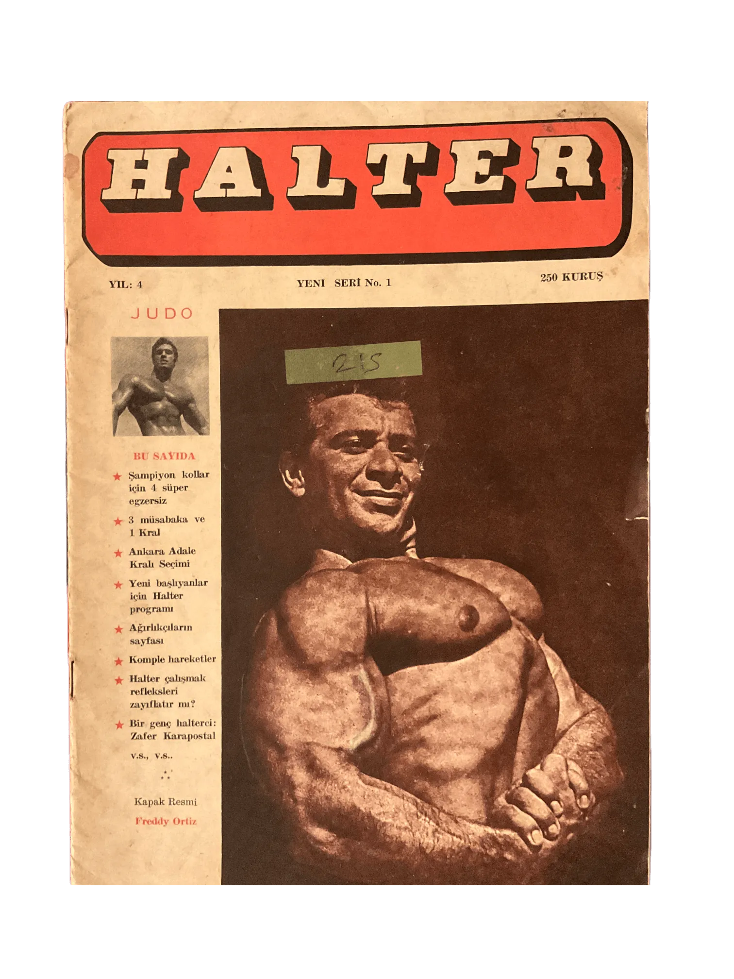 1963-74 Halter (Turkish Monthly Weightlifting Magazine) | 12 Issues - KHAJISTAN™