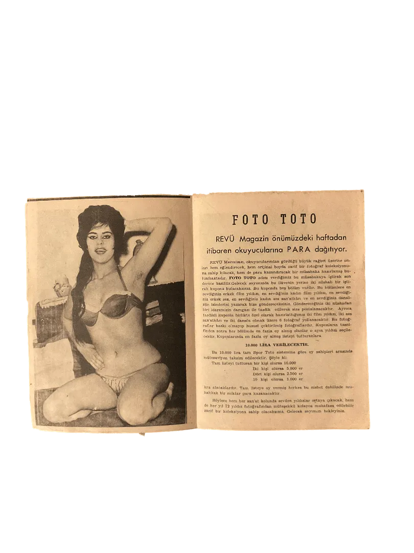 1960s Revü Magazine: Stars Album (Turkish Erotica) - KHAJISTAN™