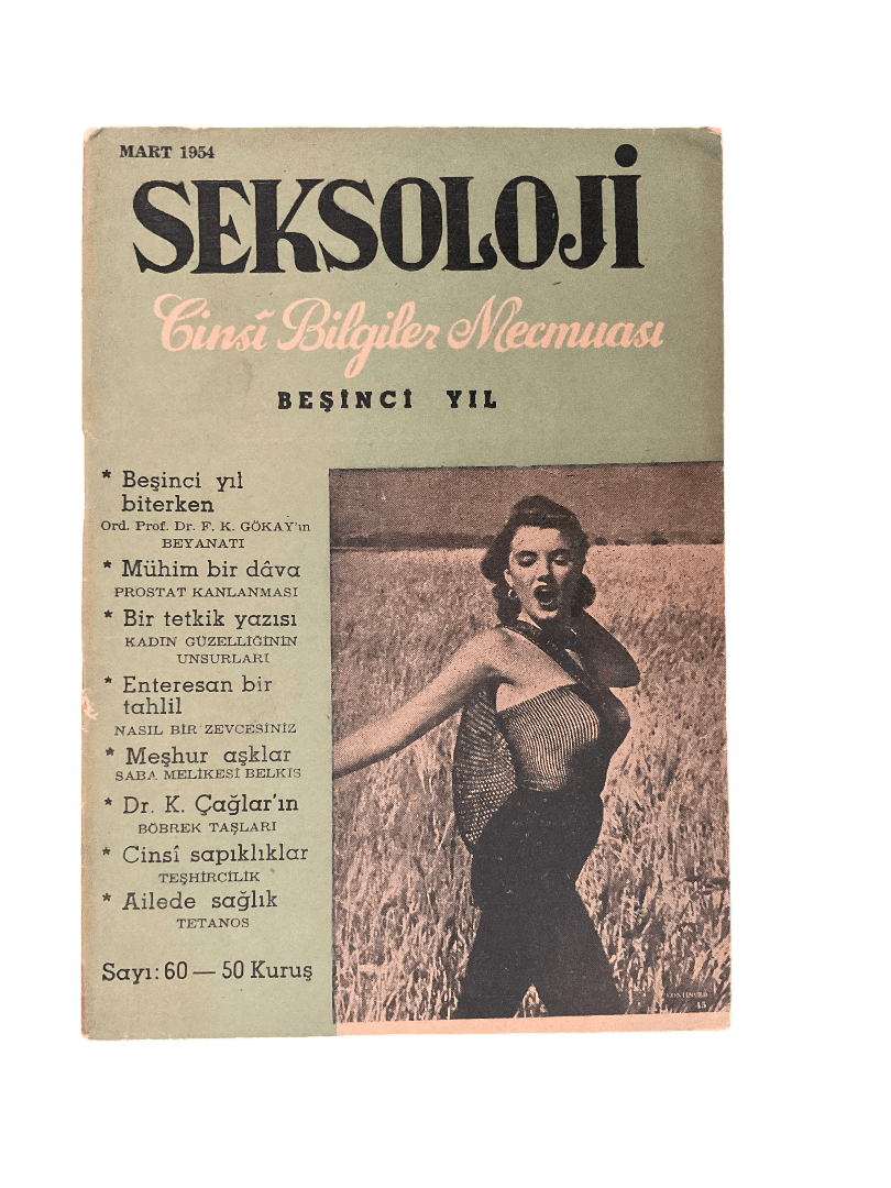 1954 Seksoloji (Sexology) (Turkish Erotica) - KHAJISTAN™