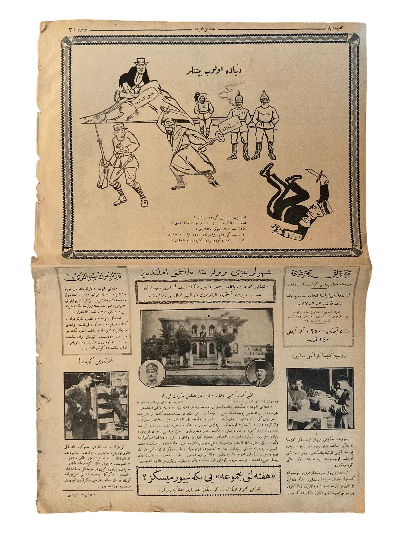 1923 Haftalik Meçmua (Weekly Magazine) - KHAJISTAN™