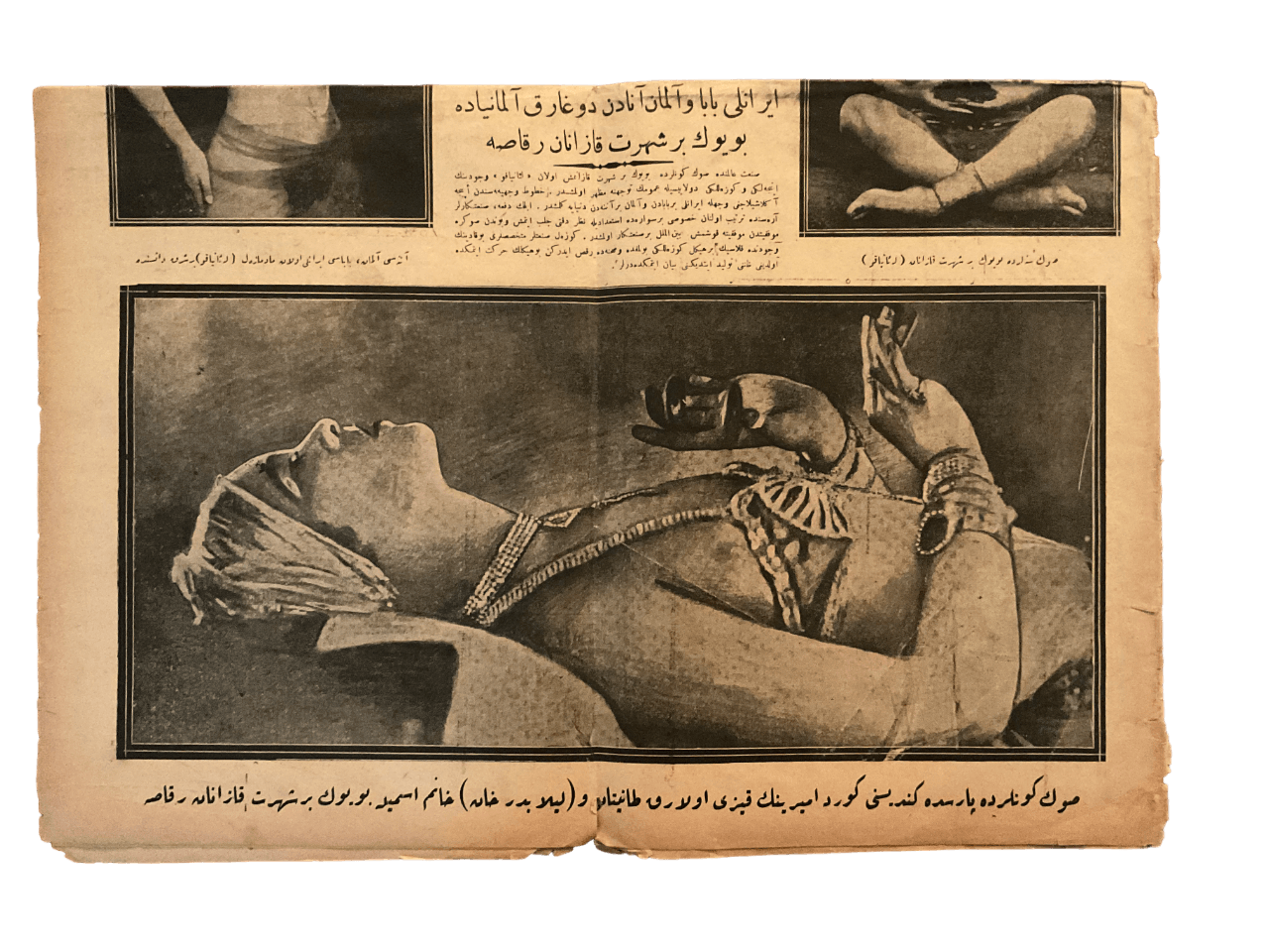 1920s Ottomon Turkish Erotic Newspaper - KHAJISTAN™
