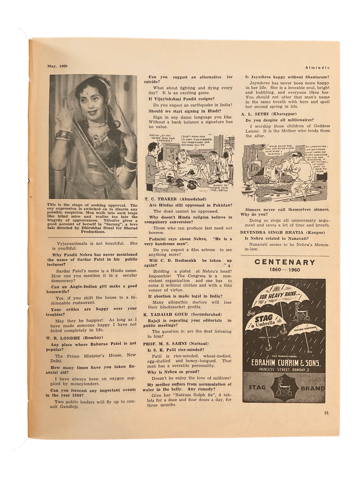 1950s Filmindia | 29 issues - KHAJISTAN™
