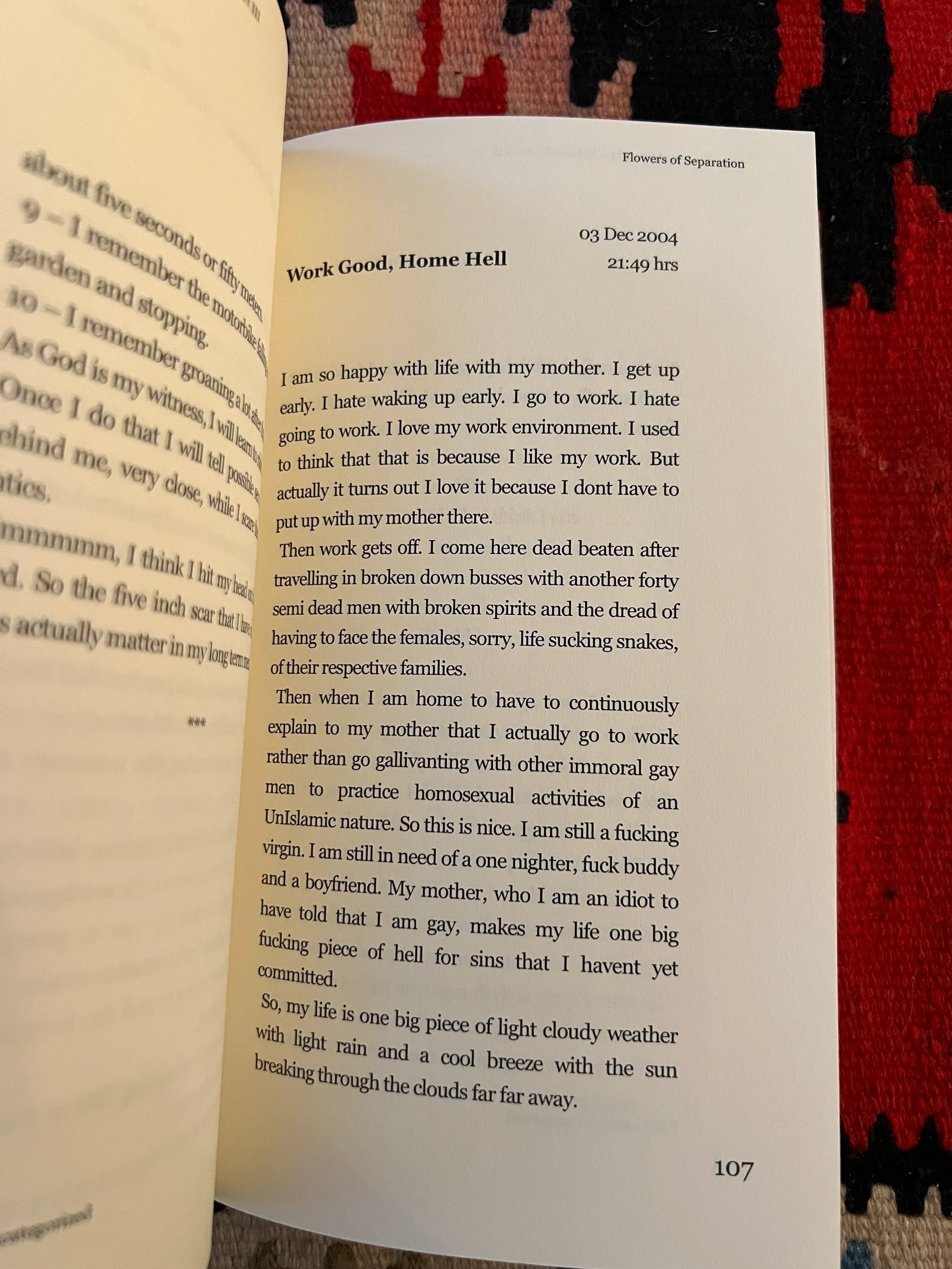 Karachi, After Midnight: VOLUME 2 — PART III: FLOWERS OF SEPARATION