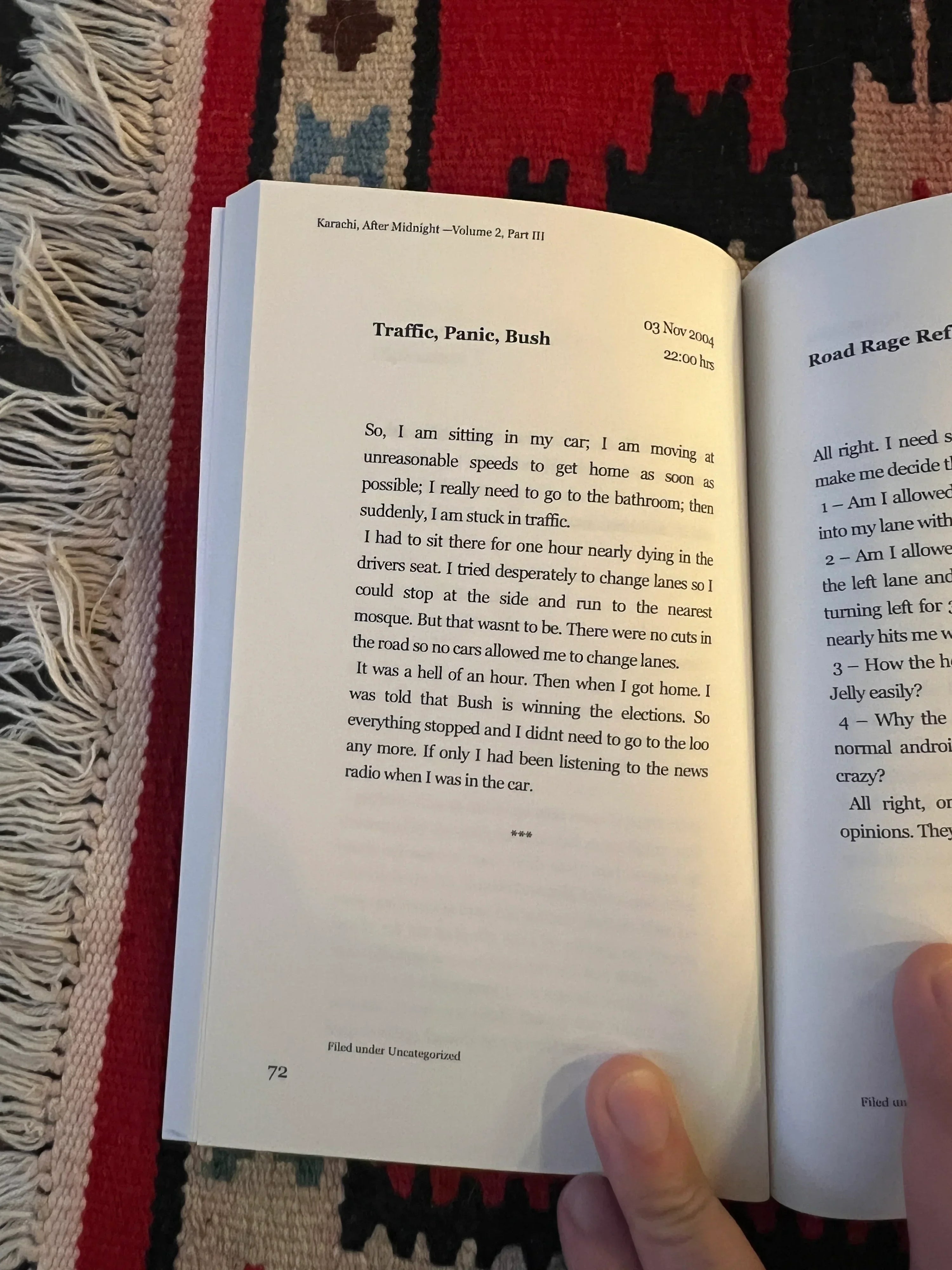 Karachi, After Midnight: VOLUME 2 — PART III: FLOWERS OF SEPARATION