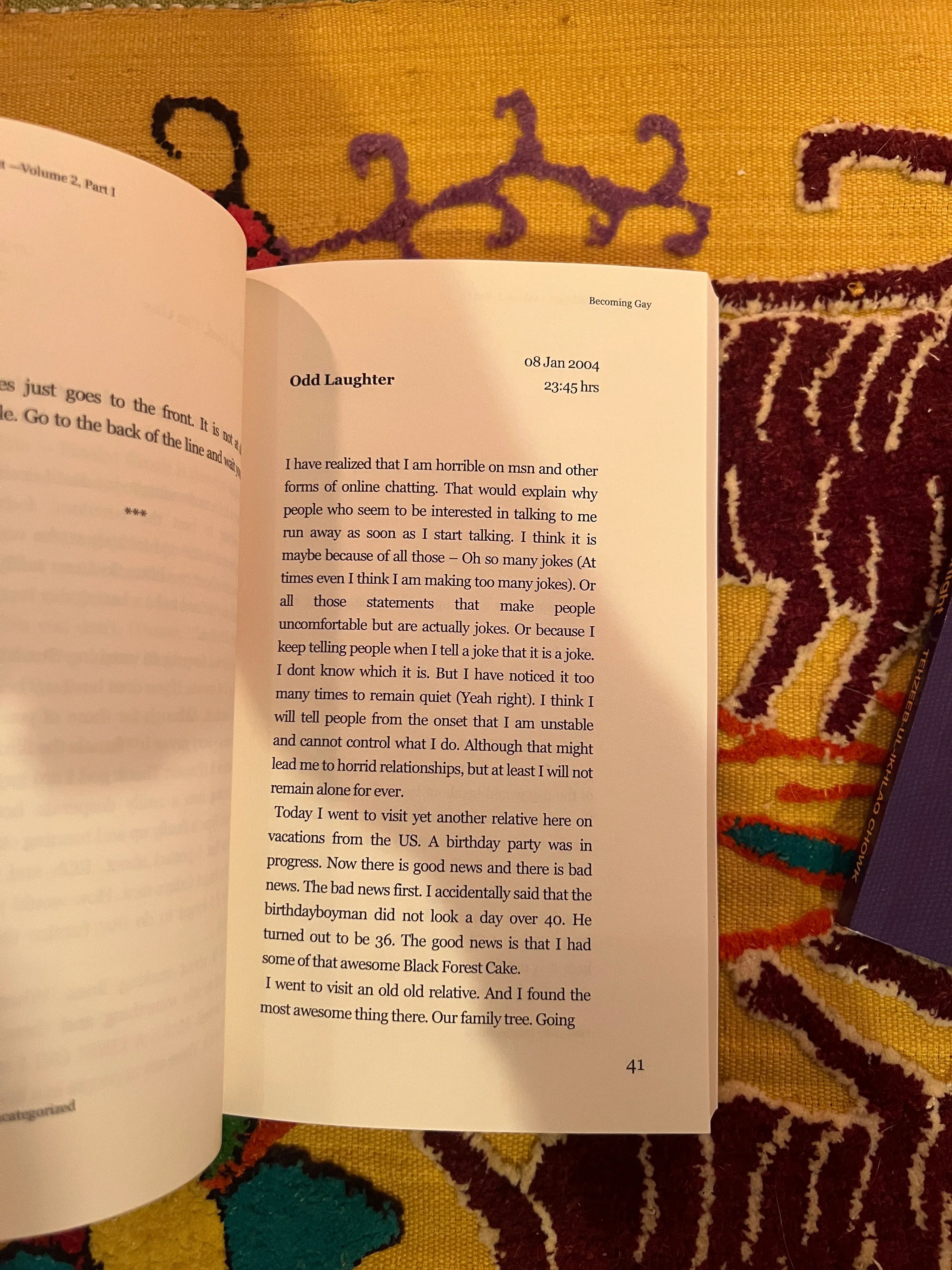 Karachi, After Midnight: VOLUME 2 — PART I: BECOMING GAY