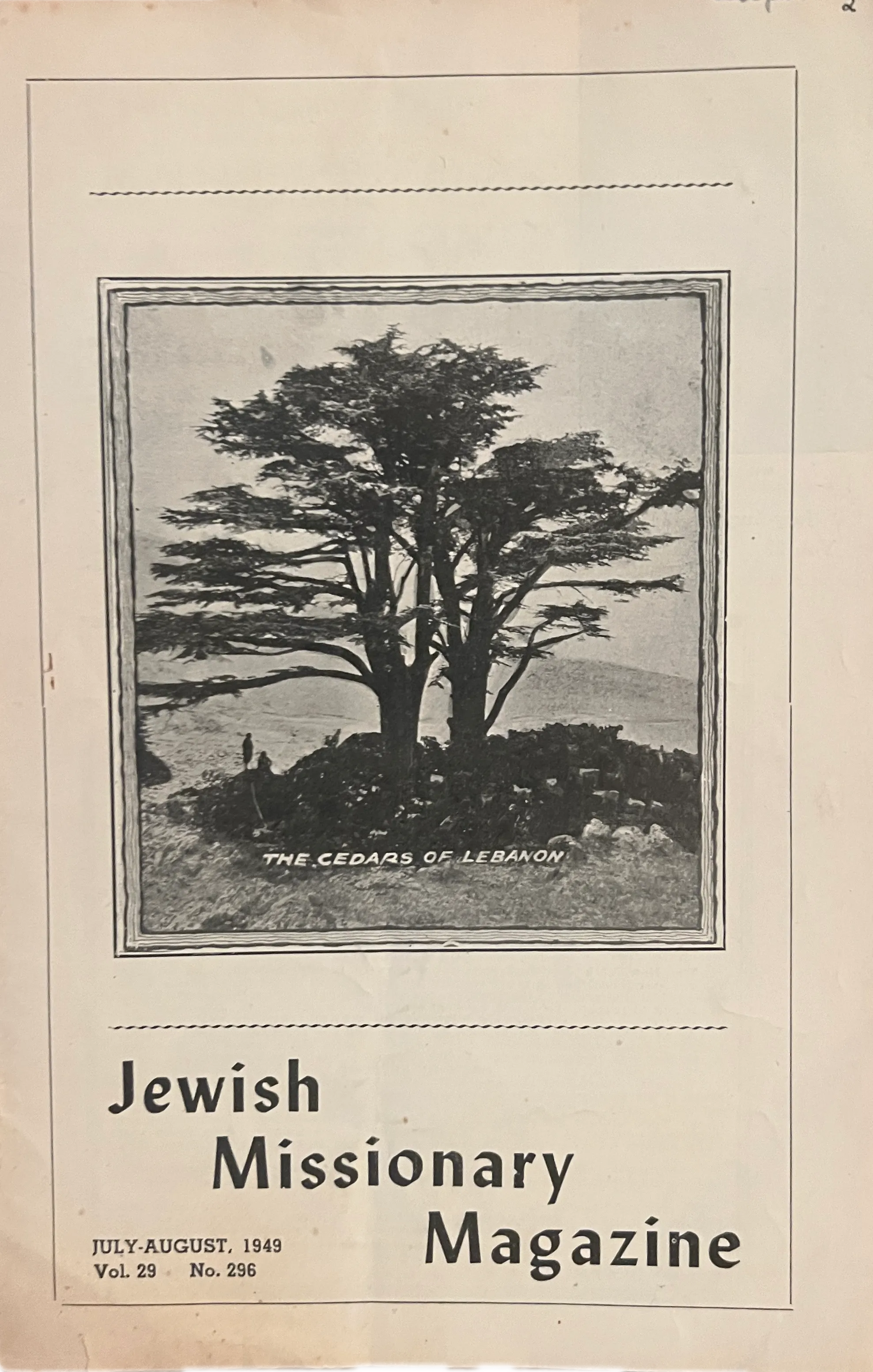 1949 Jewish Missionary Magazine | 4 issues - KHAJISTAN™