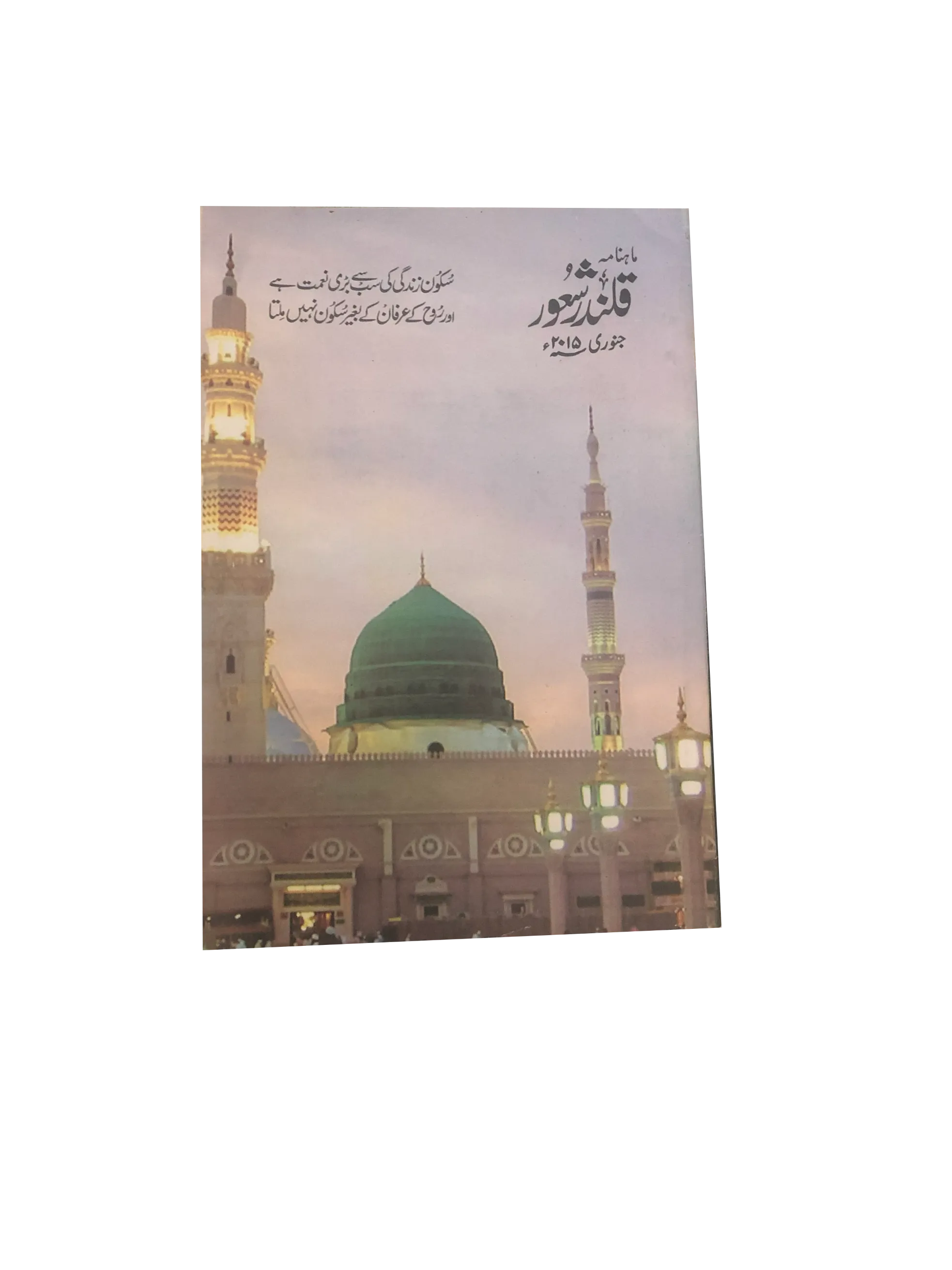 94 Issues of Monthly Qalandar Shaoor, Karachi (2013-2024, Urdu)