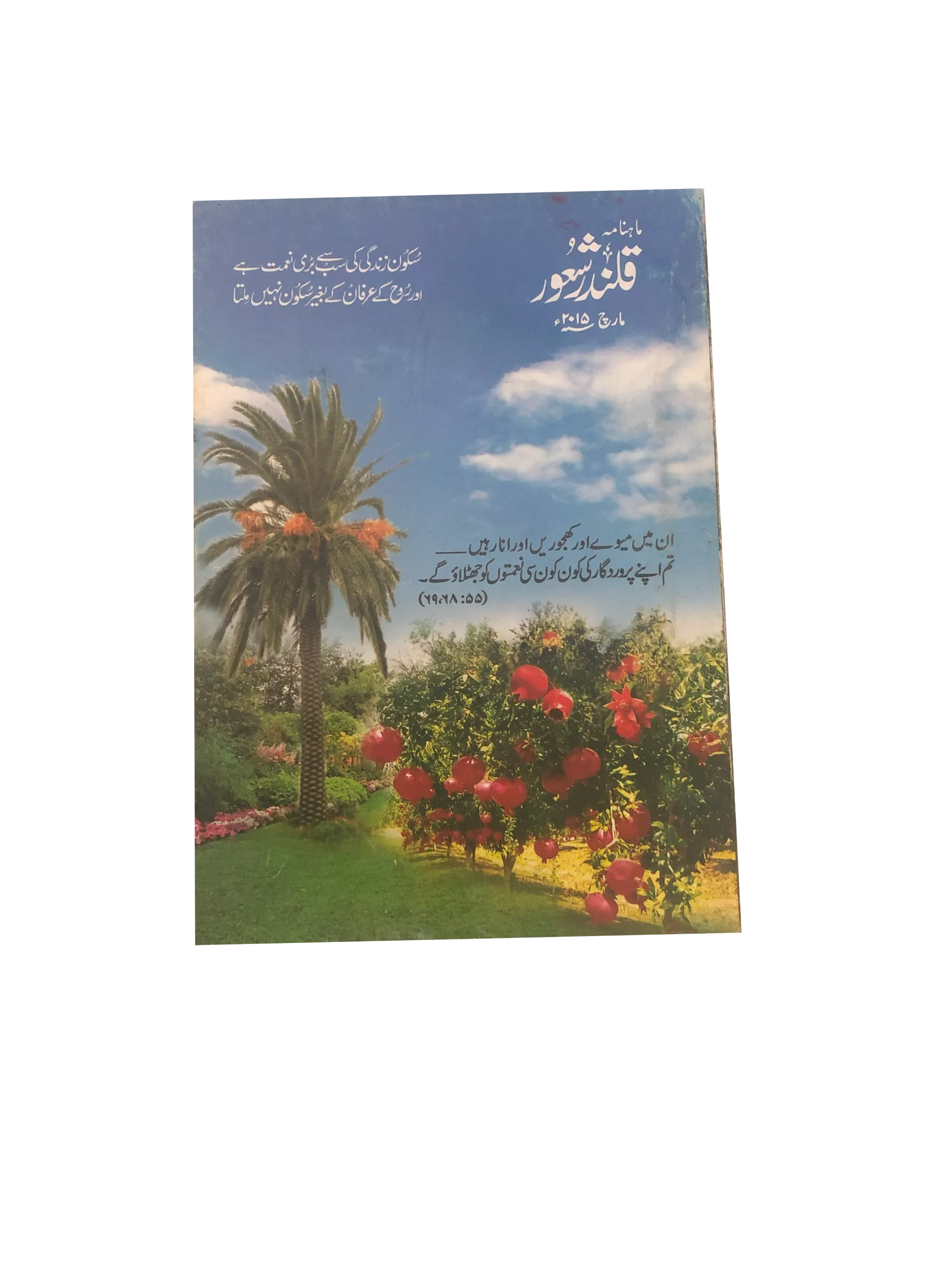 94 Issues of Monthly Qalandar Shaoor, Karachi (2013-2024, Urdu)