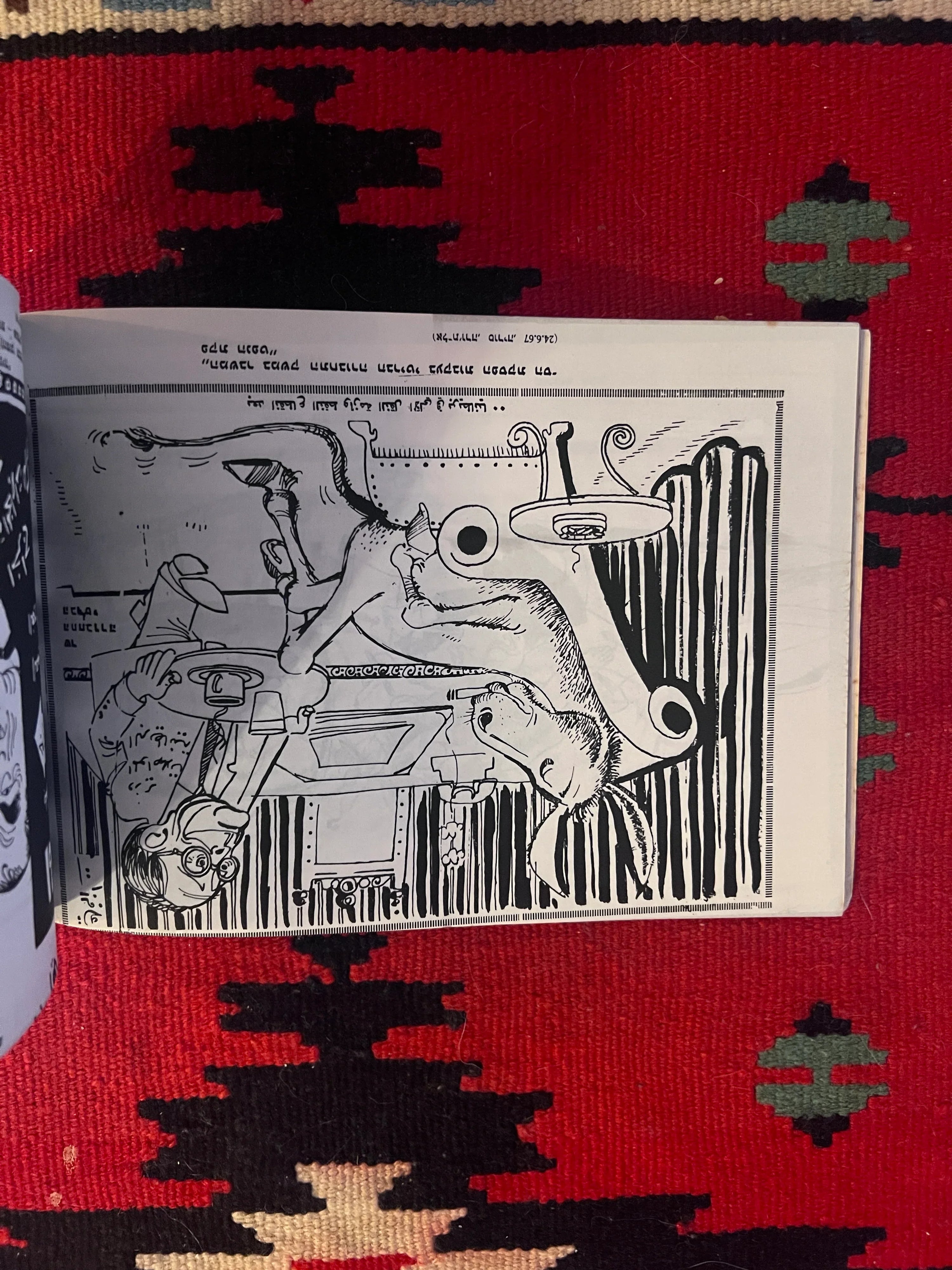 Israel in the Eyes of the Enemy: Israeli Six-Day War Propaganda Booklet of Arab Anti-Israel Cartoons, 1967