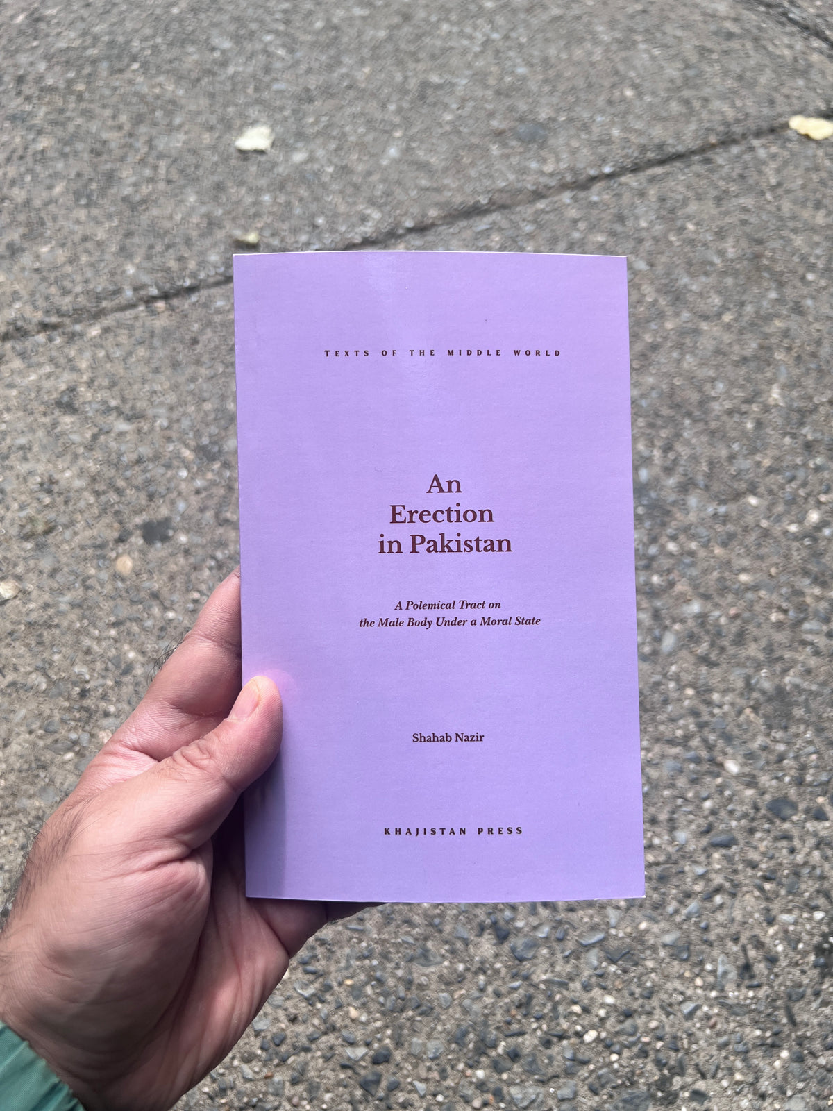 An Erection in Pakistan — Khajistan Press, interior page 1 — KHAJISTAN™