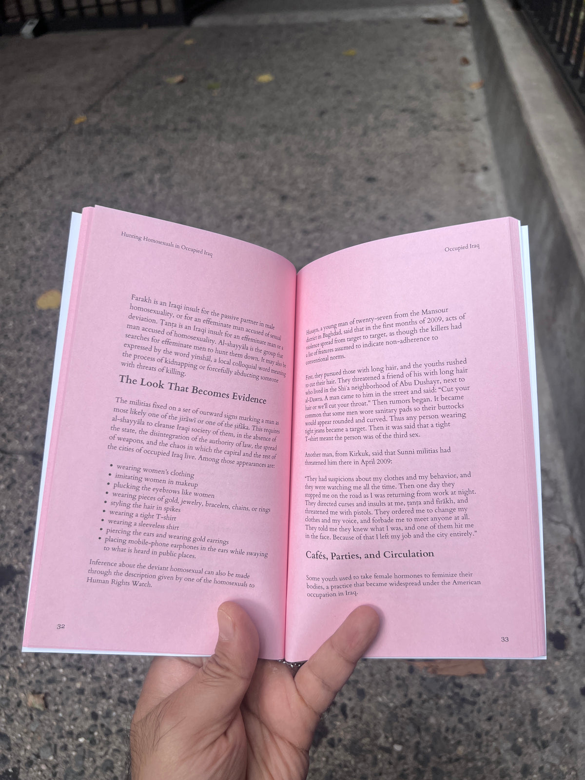 Hunting Homosexuals in Occupied Iraq — Khajistan Press, interior page 8 — KHAJISTAN™