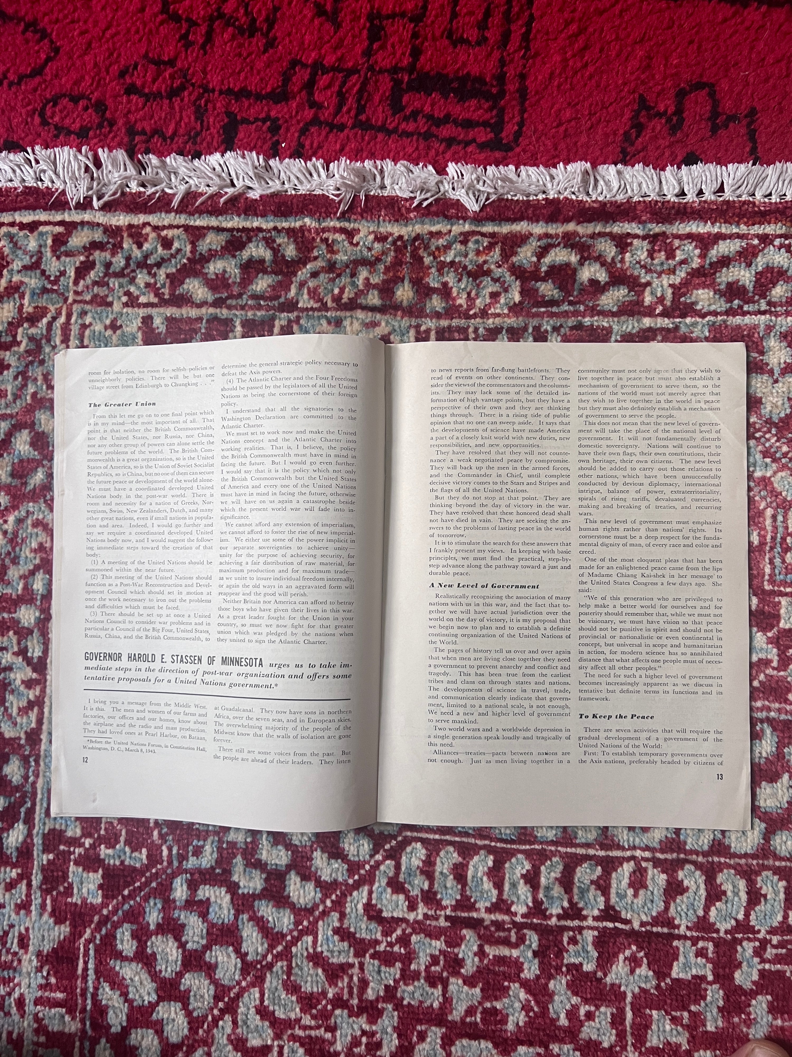 The Peace for Which We Fight, Toward New Horizons No. 3, Office of War Information, 1943