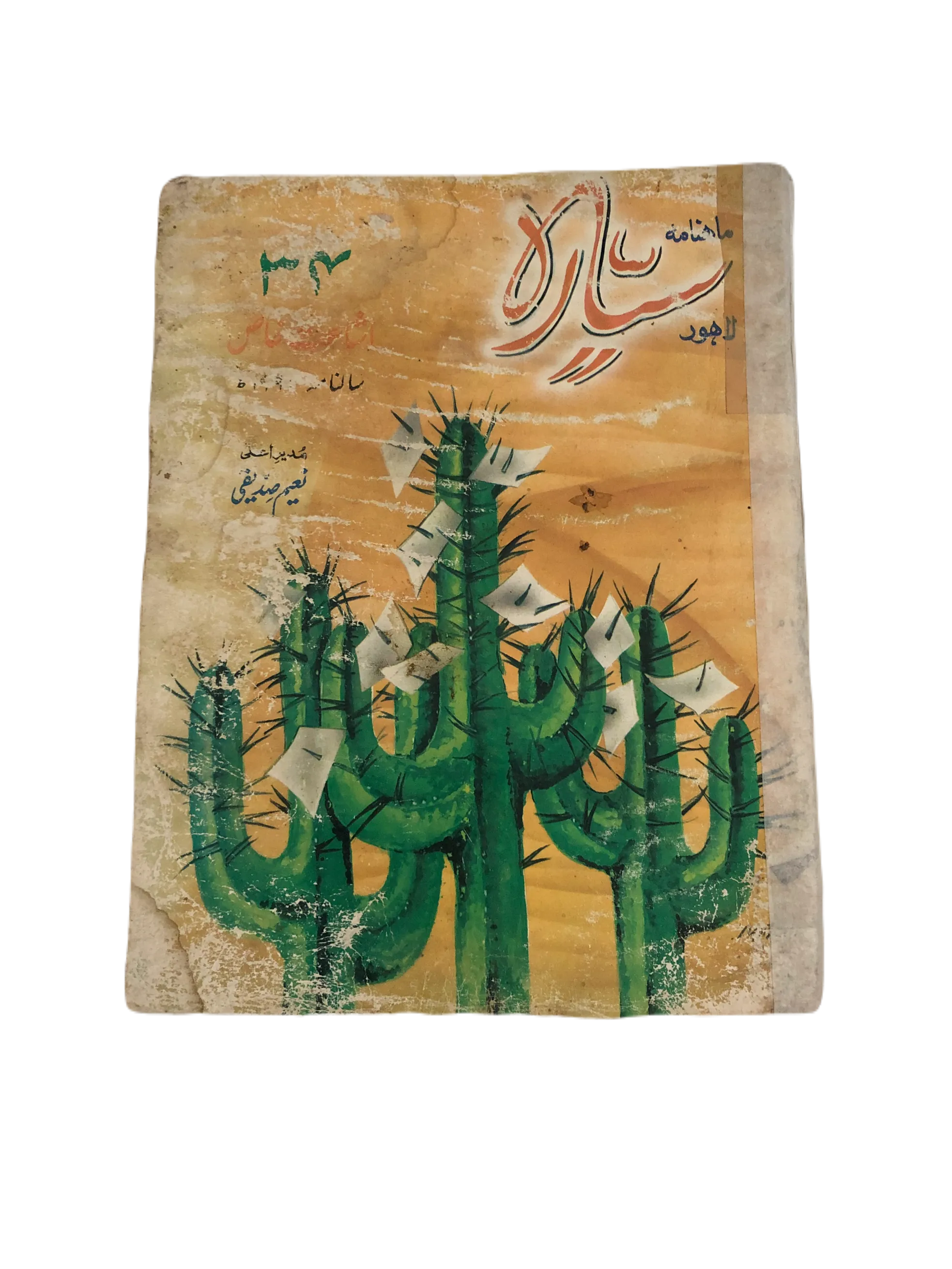 21 Issues of Monthly Sayyarah (1983-2003, Lahore, Urdu)