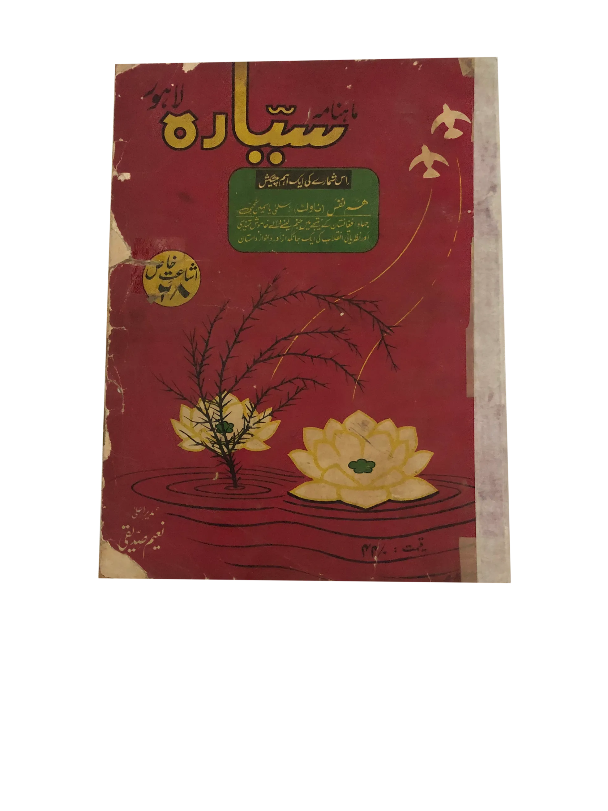 21 Issues of Monthly Sayyarah (1983-2003, Lahore, Urdu)