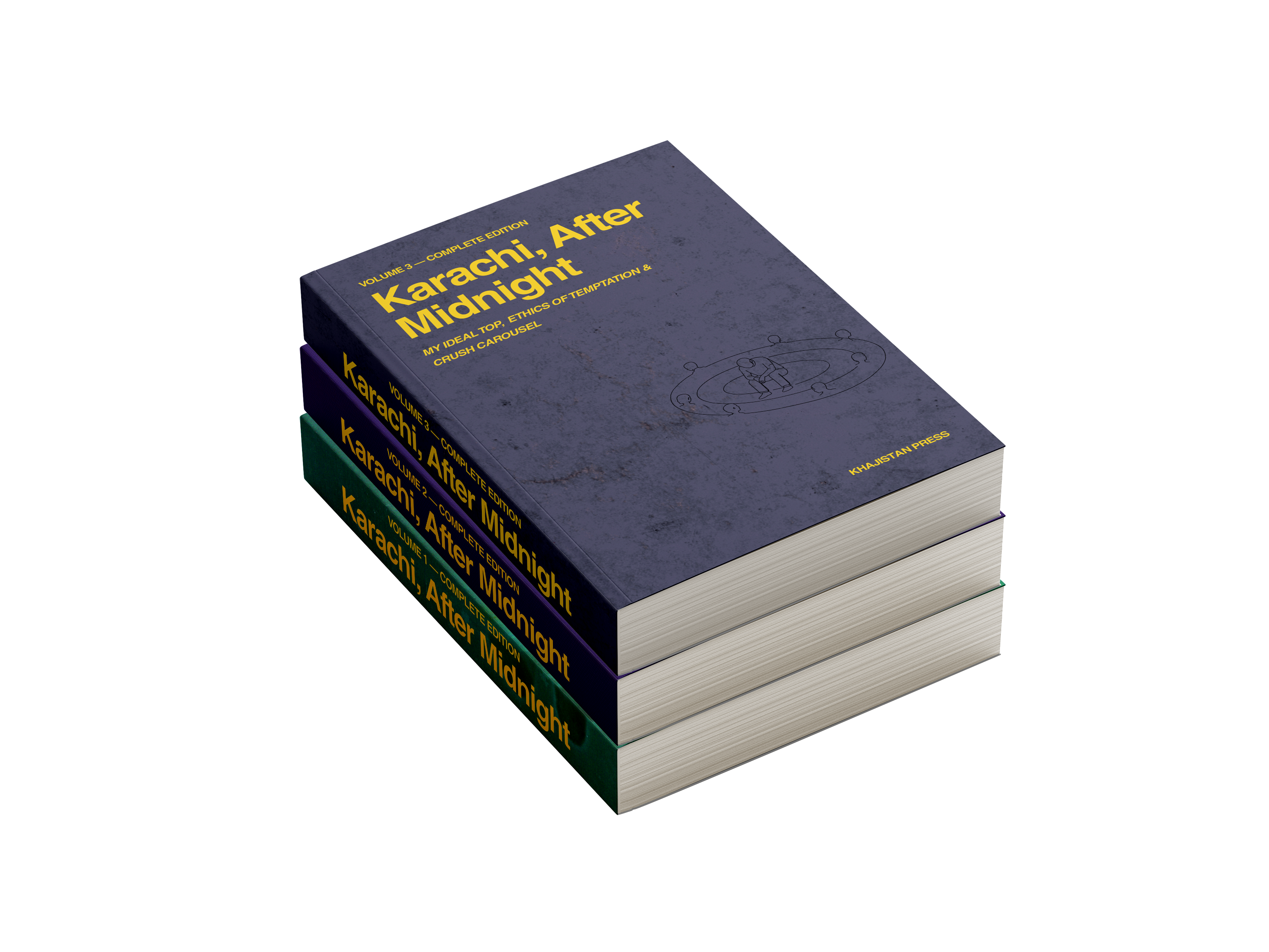 Karachi, After Midnight: VOLUME 1, 2 & 3 — COMPLETE EDITIONS