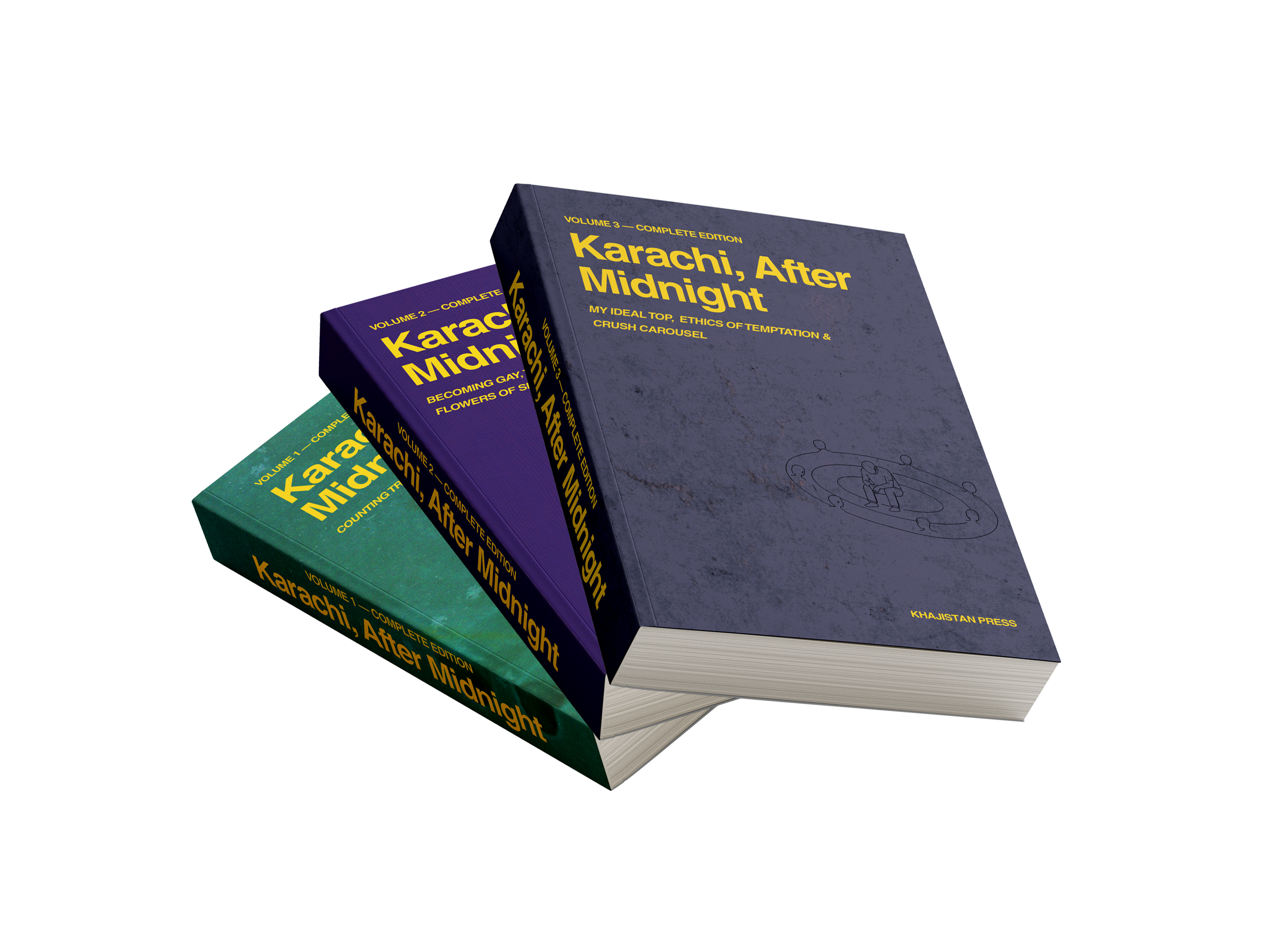 Karachi, After Midnight: VOLUME 1, 2 & 3 — COMPLETE EDITIONS