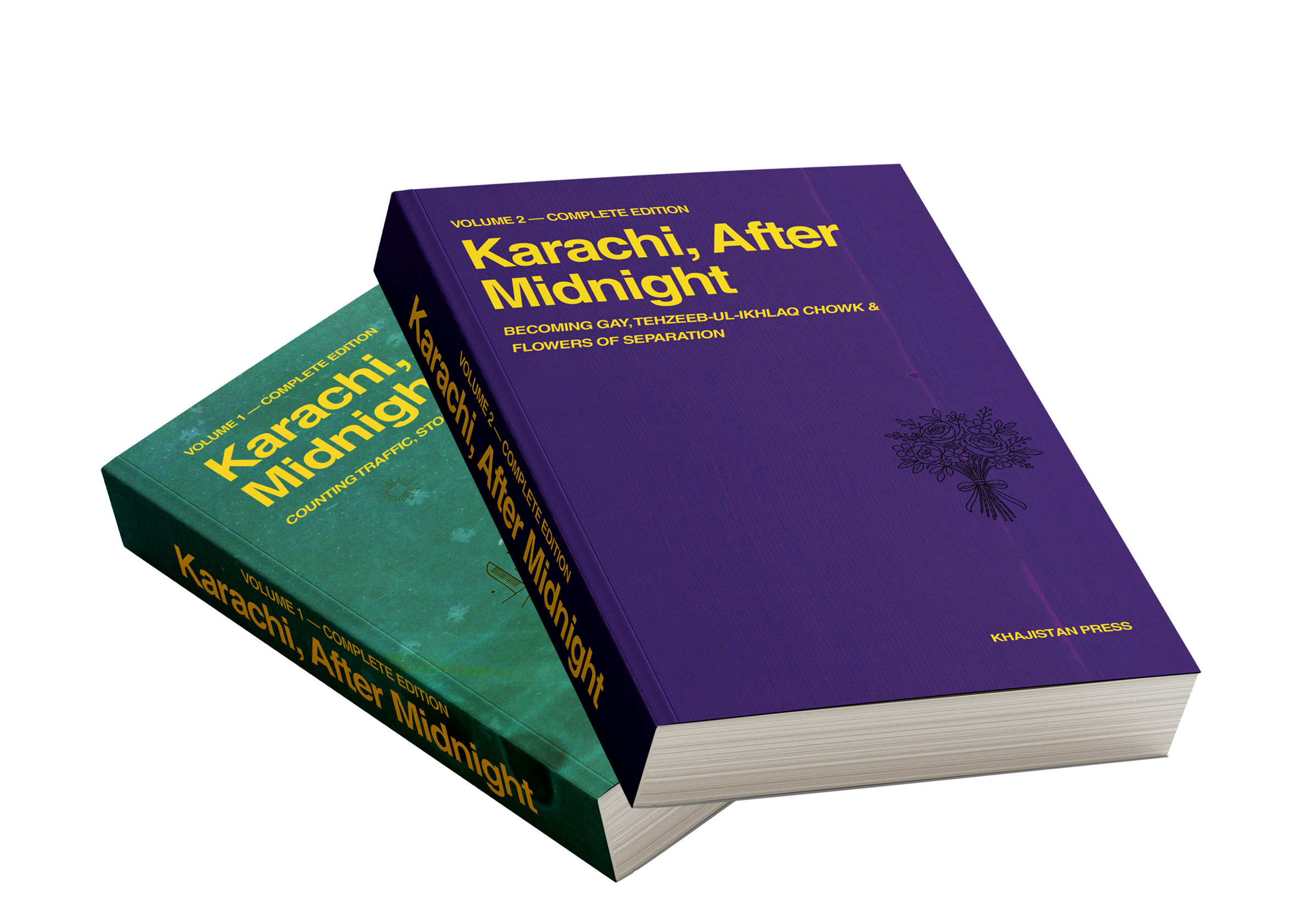Karachi, After Midnight: VOLUME 1 & 2 — COMPLETE EDITIONS