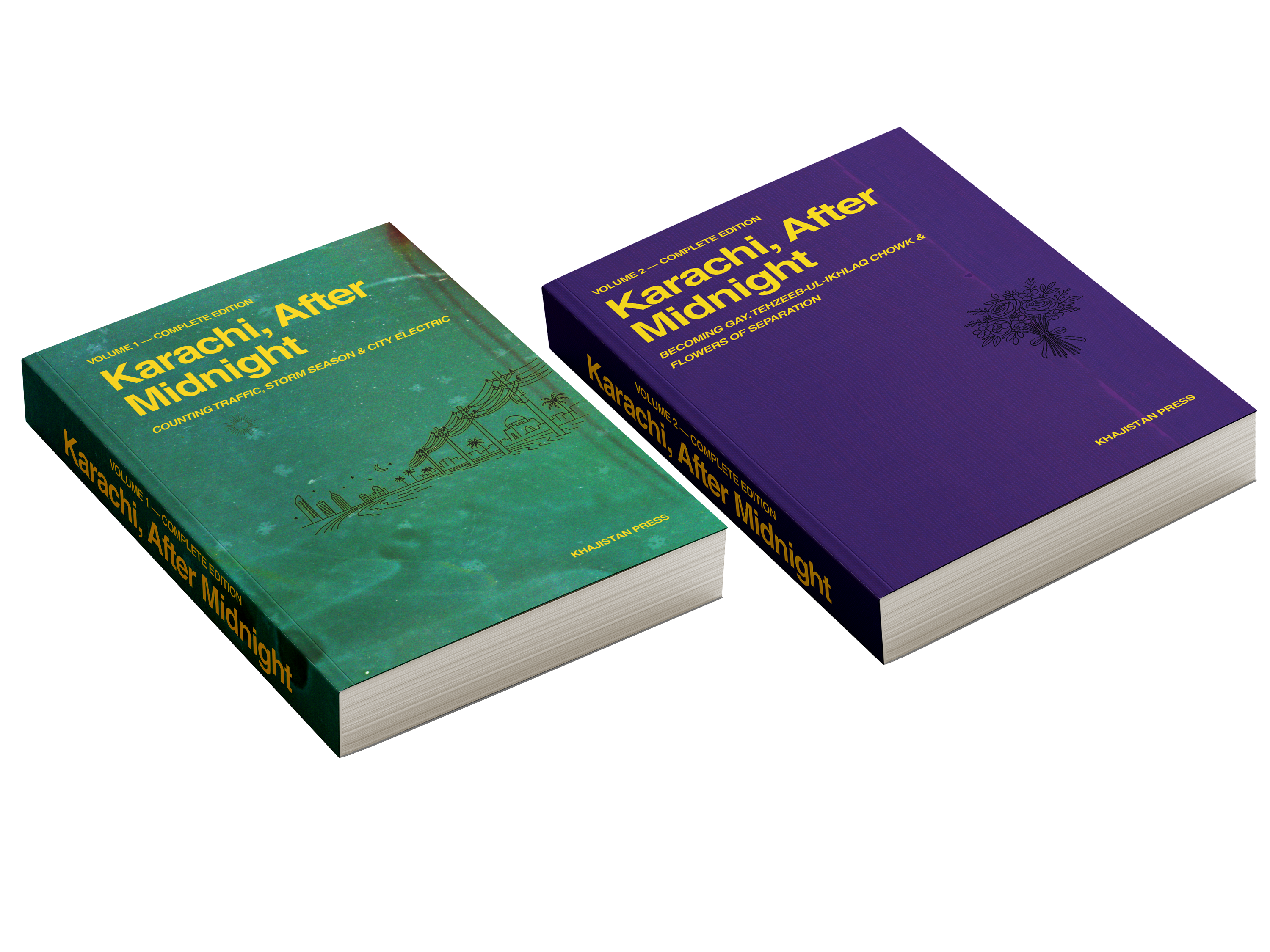 Karachi, After Midnight: VOLUME 1 & 2 — COMPLETE EDITIONS