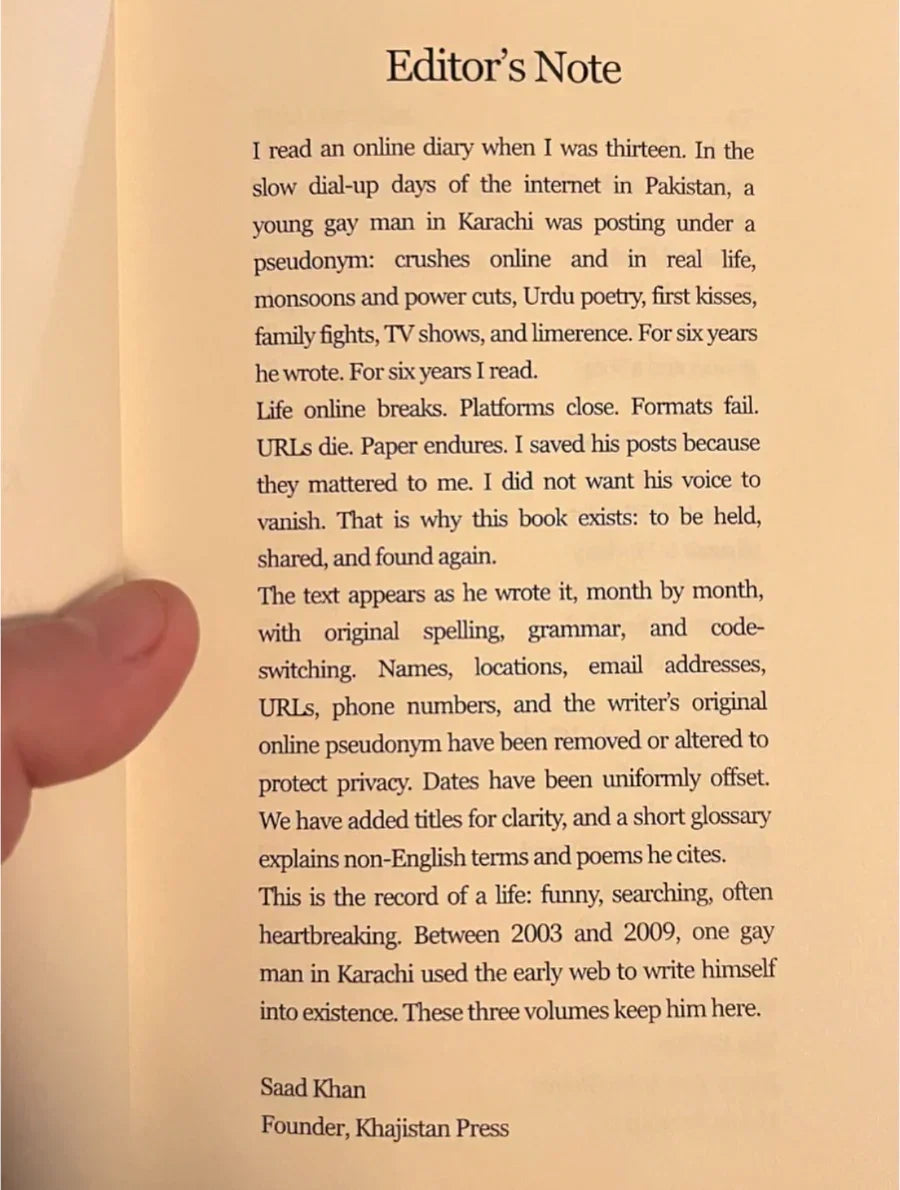 Karachi, After Midnight: VOLUME 1 — PART I: COUNTING TRAFFIC