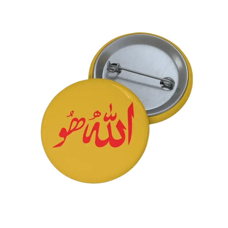 Allah Hu Pin Button - KHAJISTAN™