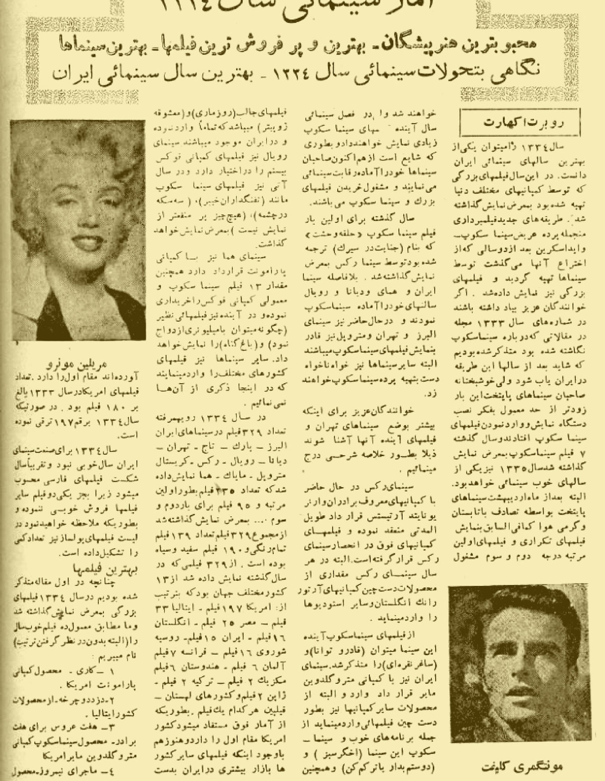 Cinema Star (March 25, 1956)