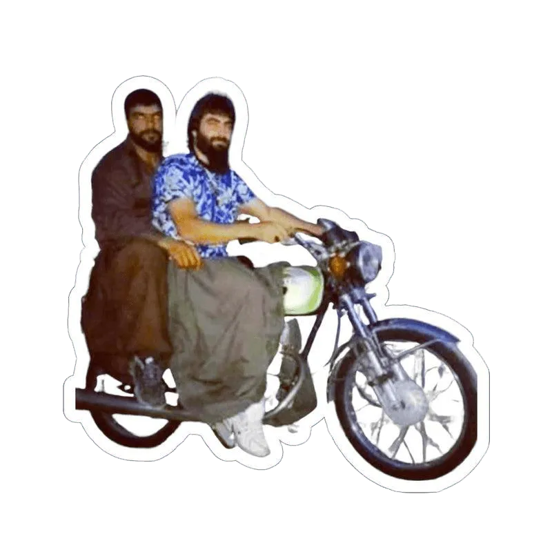 Double Savari ڈبل سواری Sticker - KHAJISTAN™