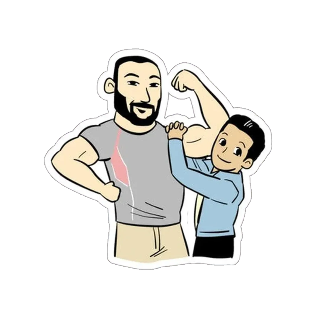 Gym Instructor Sticker - KHAJISTAN™