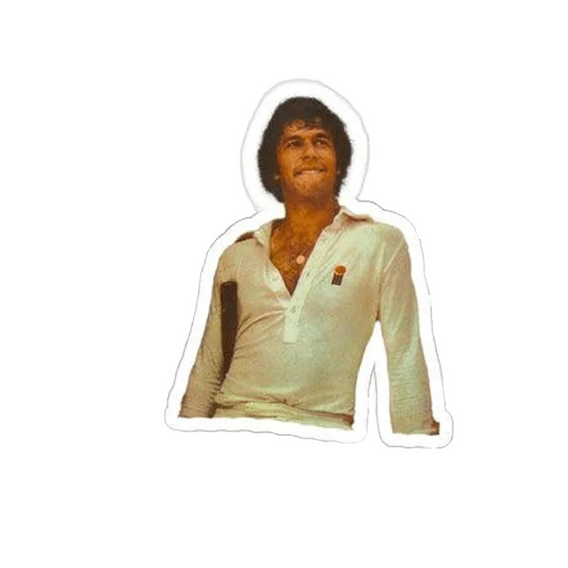 Imran Khan Old Cricket Days Sticker - KHAJISTAN™