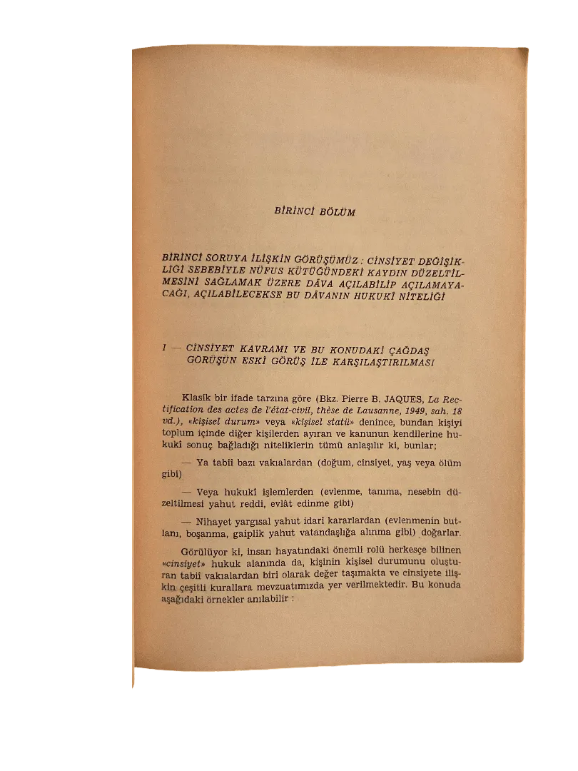 "In Turkish Law, Can Transsexuals File a Lawsuit to Correct Their Gender Registration in the Civil Registry?" (1986, Turkey) - KHAJISTAN™