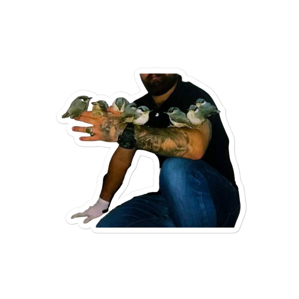 Emotional Support Urdu vinyl sticker — KHAJISTAN™