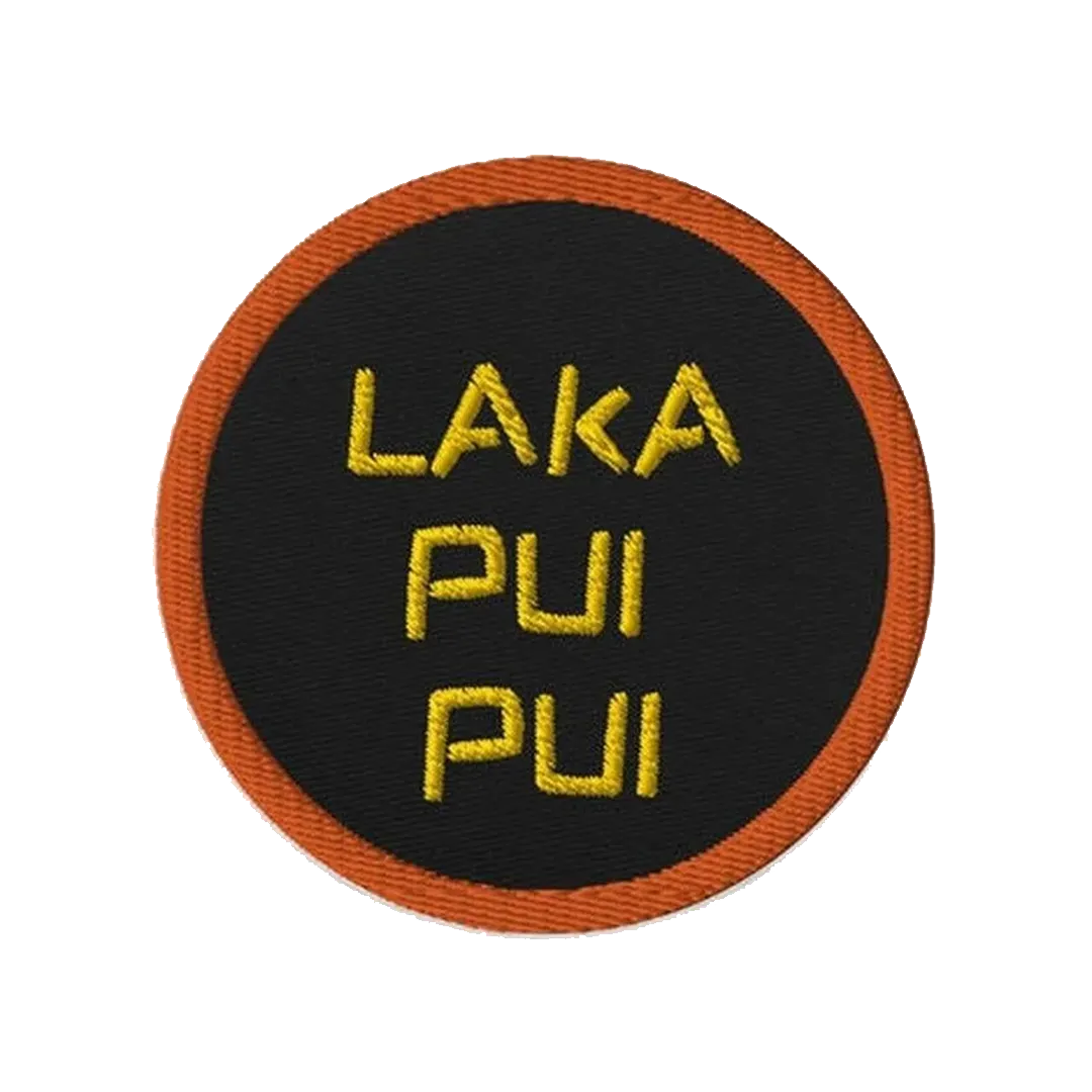 Laka Pui Embroidered Patches - KHAJISTAN™