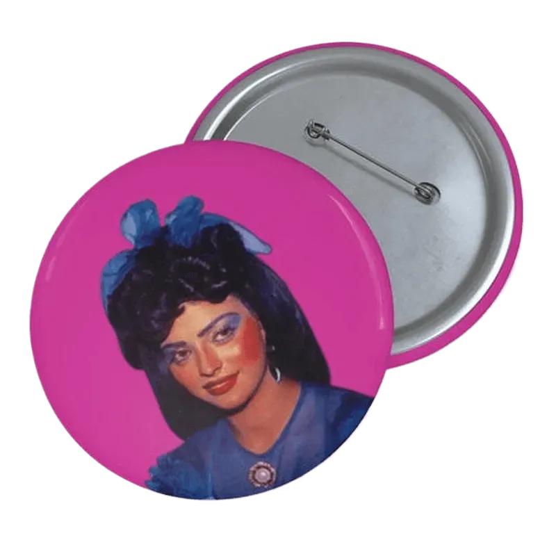 Madiha Shah Pin Button - KHAJISTAN™