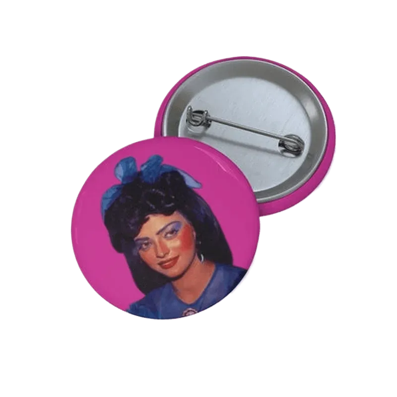 Madiha Shah Pin Button - KHAJISTAN™