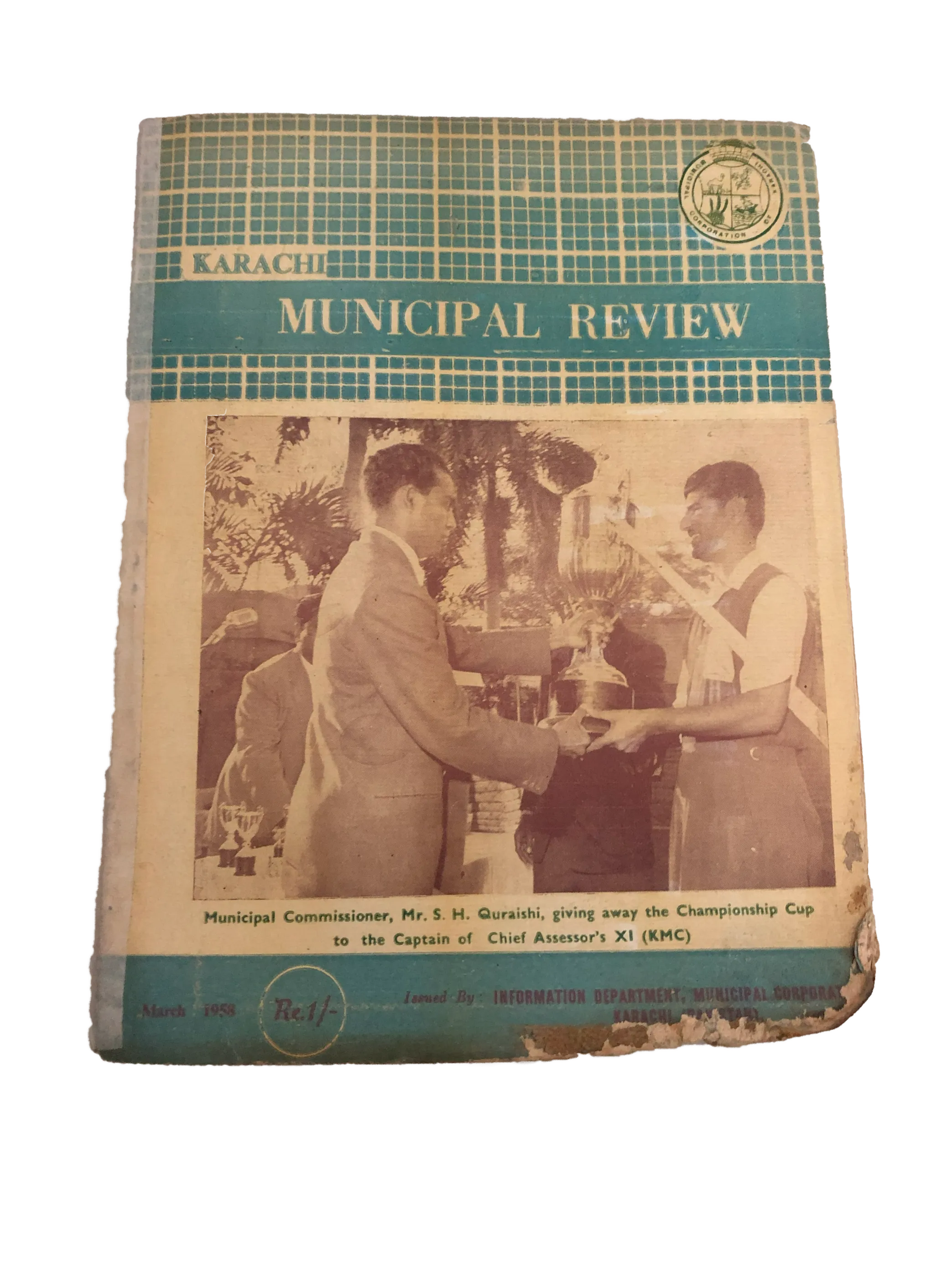 Municipal Review Karachi (1958, Urdu) - KHAJISTAN™