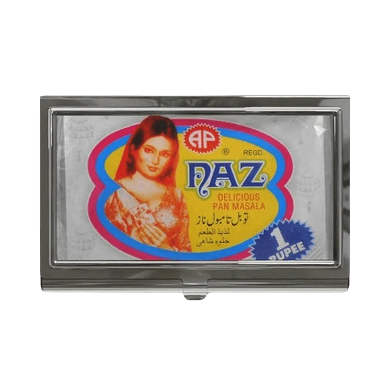 Naz Paan Masala Card Case - KHAJISTAN™