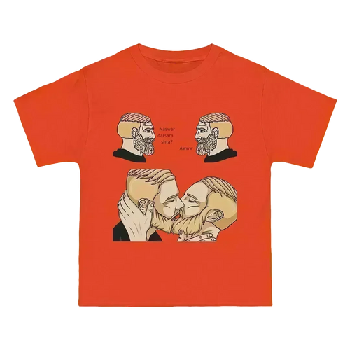 “Naswar darsara shta?” Pashto Meme Boxy T-Shirt - White / S