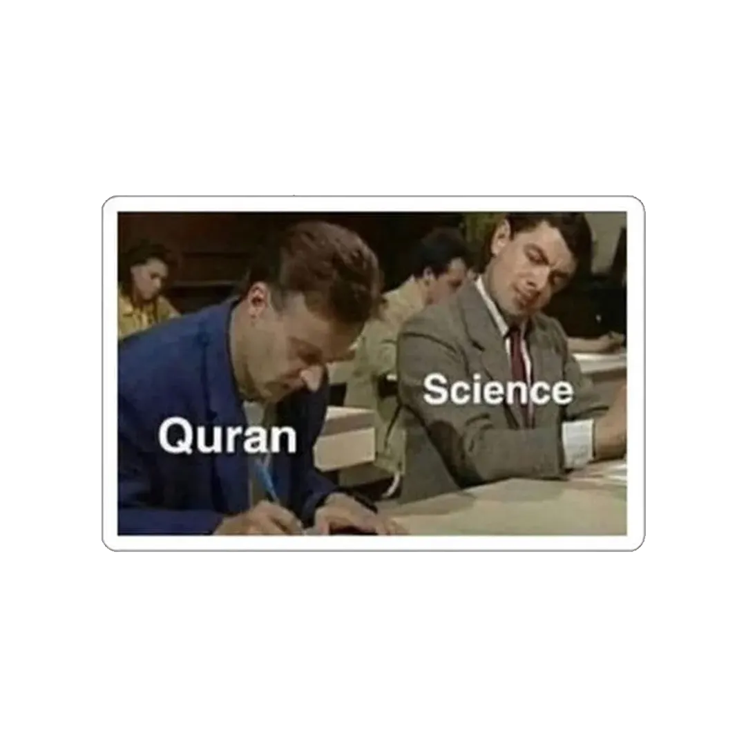 Quran & Science Sticker - KHAJISTAN™