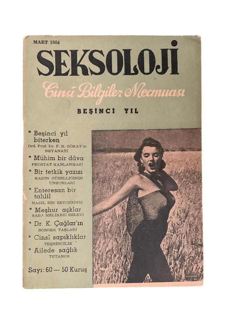 Seksoloji (Sexology) – 1954 Turkish Erotica - KHAJISTAN™