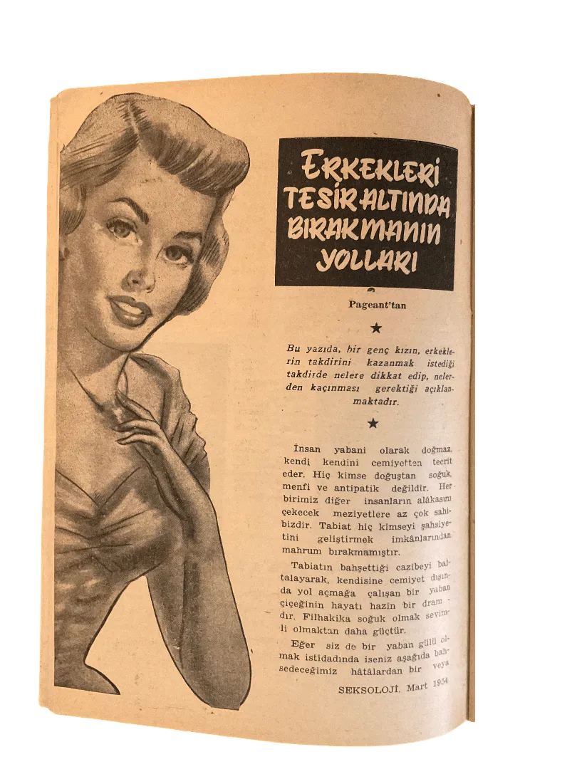 Seksoloji (Sexology) – 1954 Turkish Erotica - KHAJISTAN™