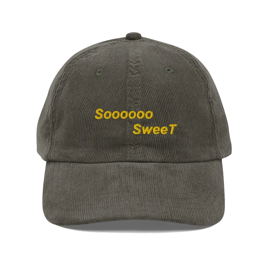 So Sweet Corduroy Cap - KHAJISTAN™